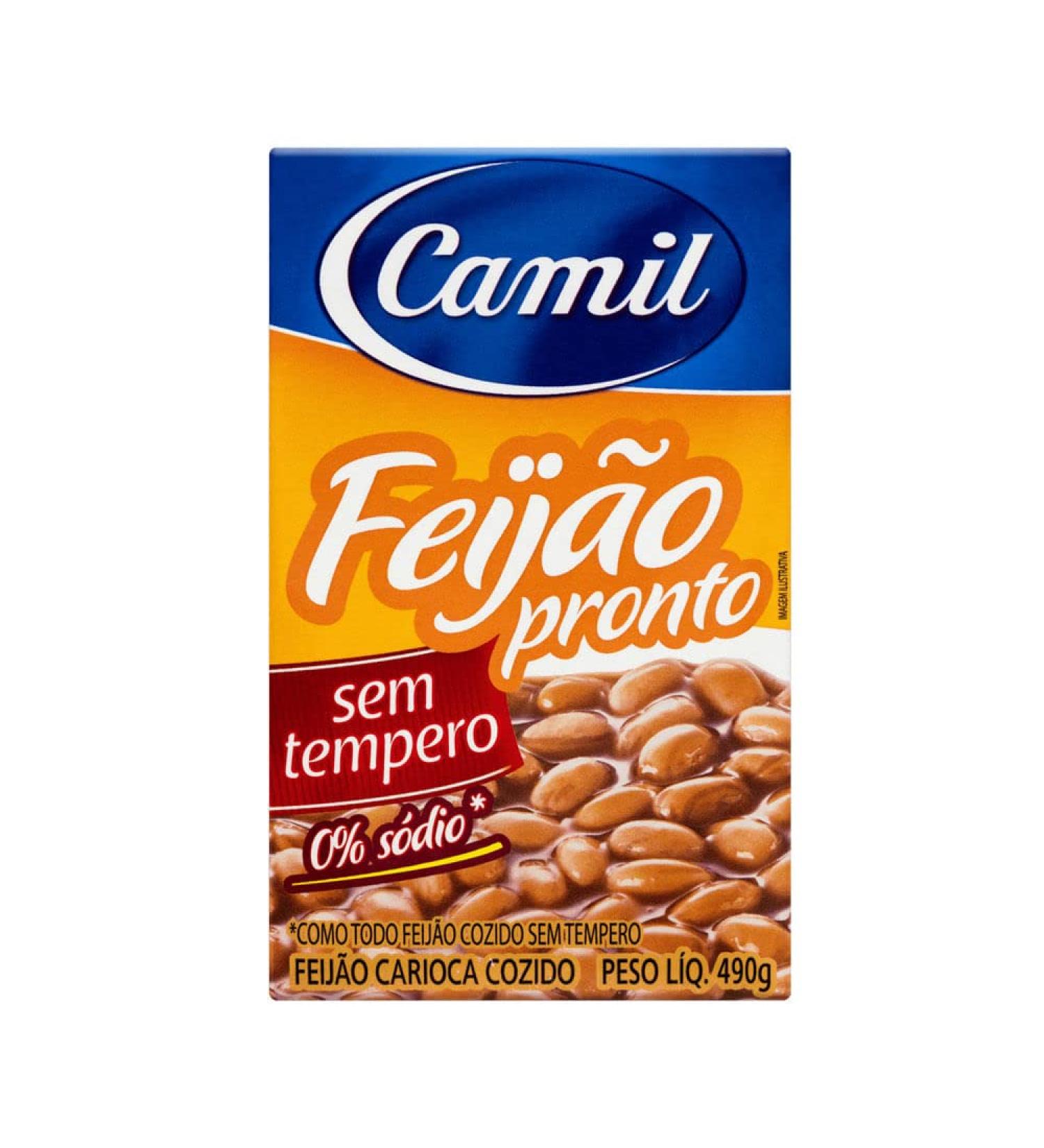 Brazilian Brown Beans CAMIL - Feij o Carioca CAMIL 490g