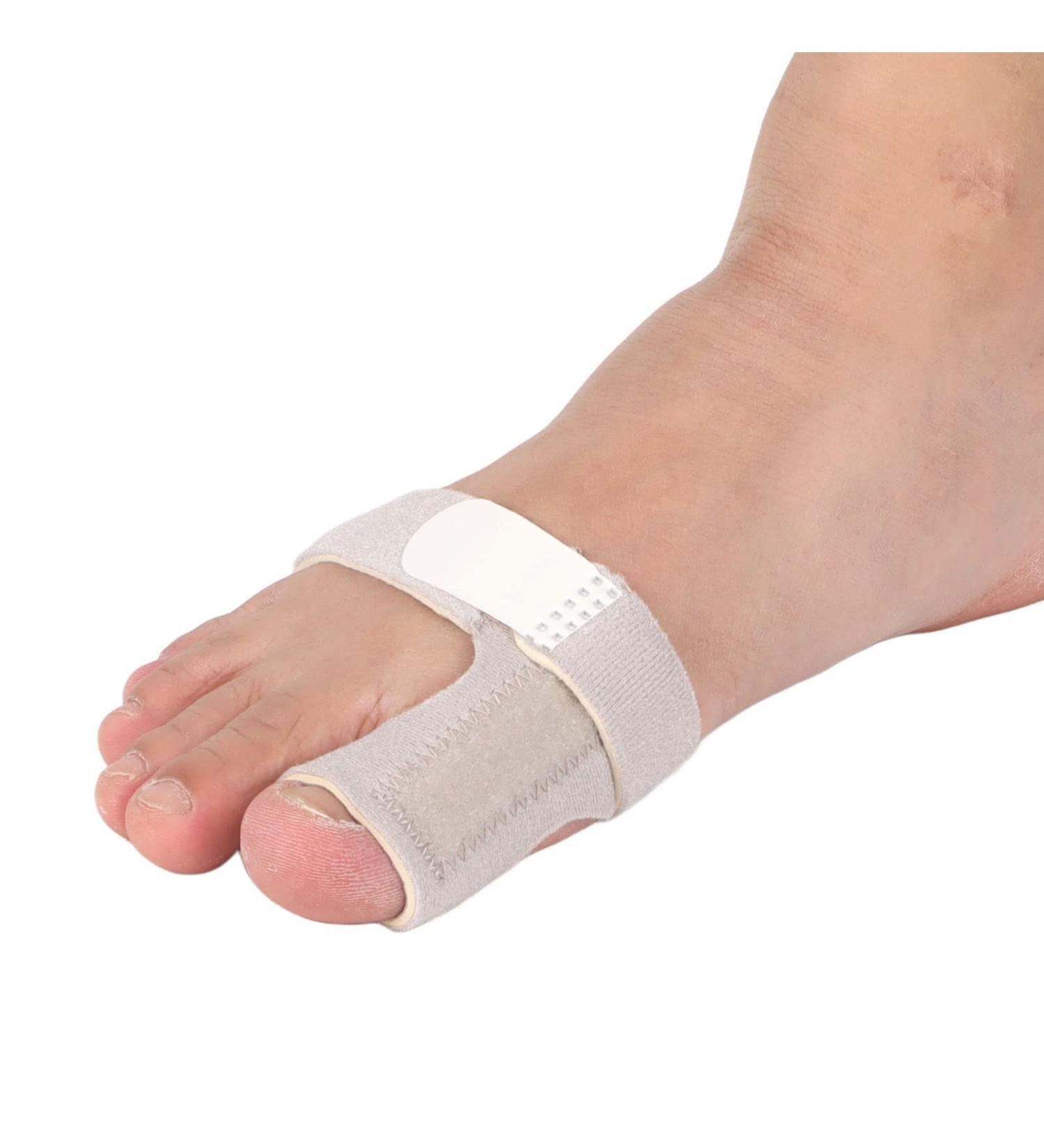 Sonew Gray Toe Support: Breathable Adjustable Fracture Recovery & Hallux Valgus Correction - Portable & Convenient for Home & Travel - Buy Online on GoSupps.com