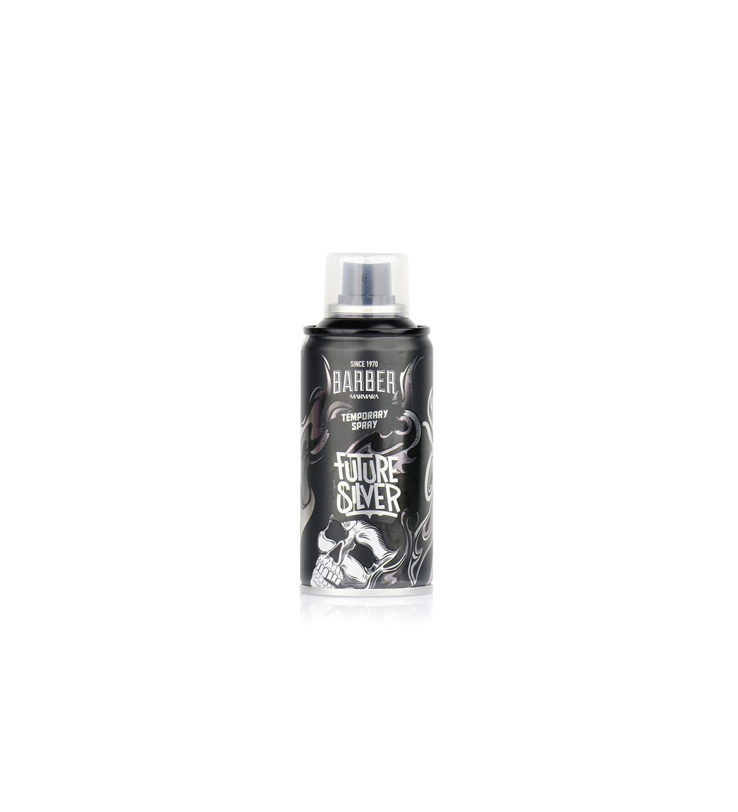 BARBER MARMARA Hairdresser Colour Hair Spray Future Silver - 150 ml - Colour Hair Colour Spray for Fancy Dress & Make-Up for Carnival Fancy Dress Halloween & Theme Party - Washable - Colour Hair Silver 5.07 Fl Oz (Pack of 1) - Buy Online on GoSupps.com
