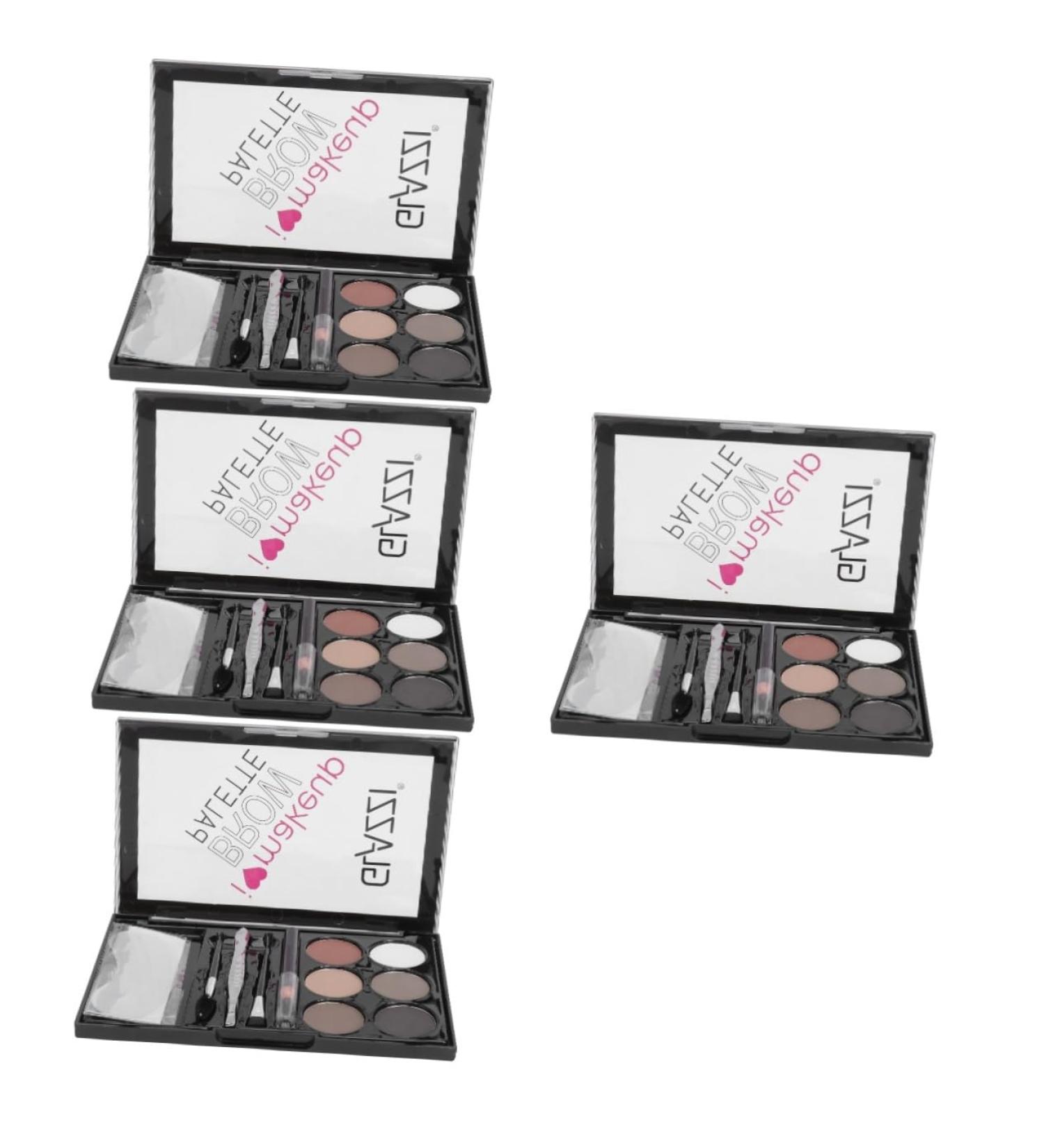 Didiseaon 4 Sets Eyebrow Powder Set Eyebrow Brush Eyebrow Sissor Kit Ow Kit Cosmetic Supply Make up Miss - Buy Online on GoSupps.com