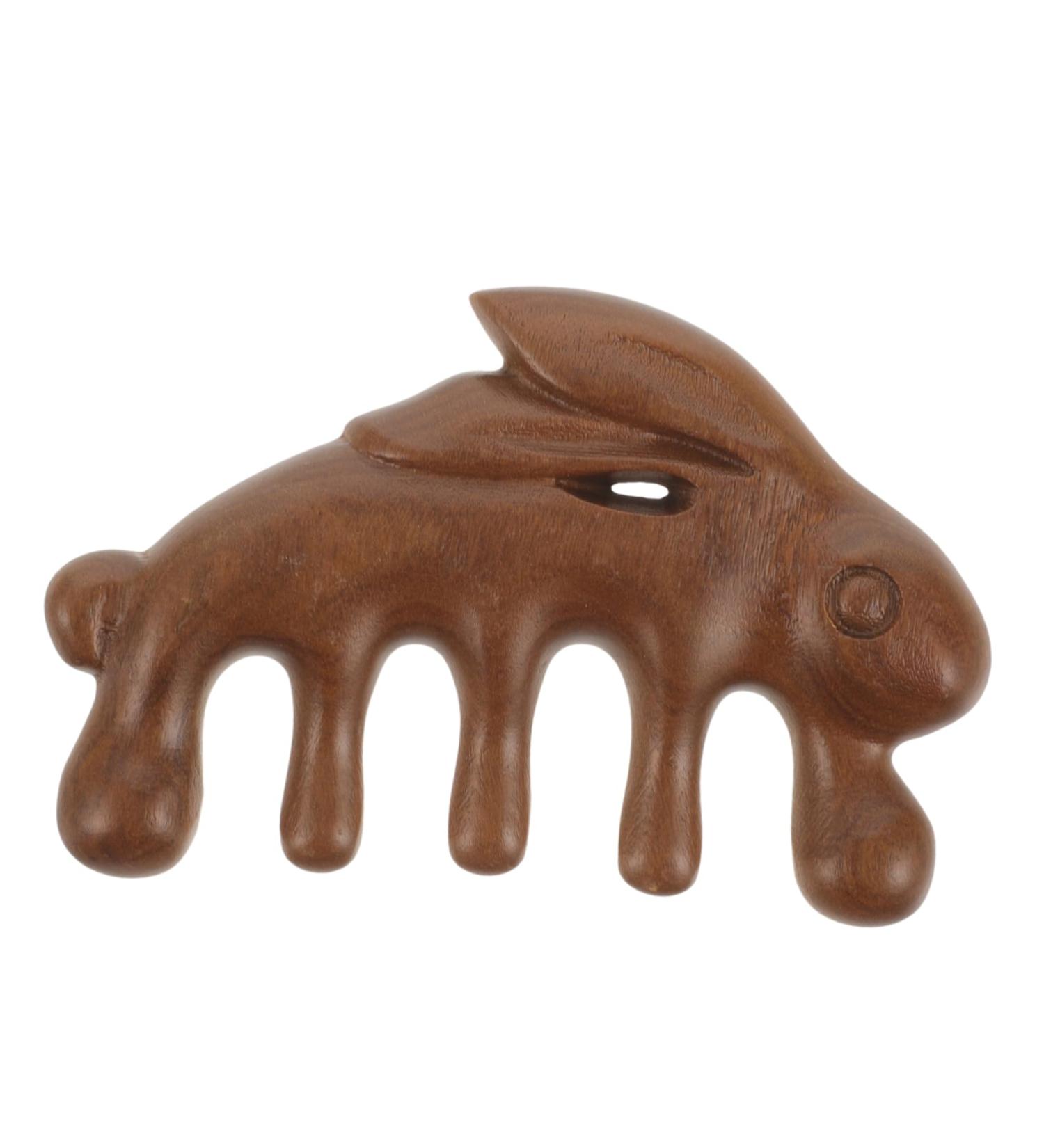 Magiclulu Wooden Massage Comb | Thai Massage Scalp Scratcher & Body Acupuncture Tool - Ideal for Relaxation & Pain Relief - Buy Online on GoSupps.com
