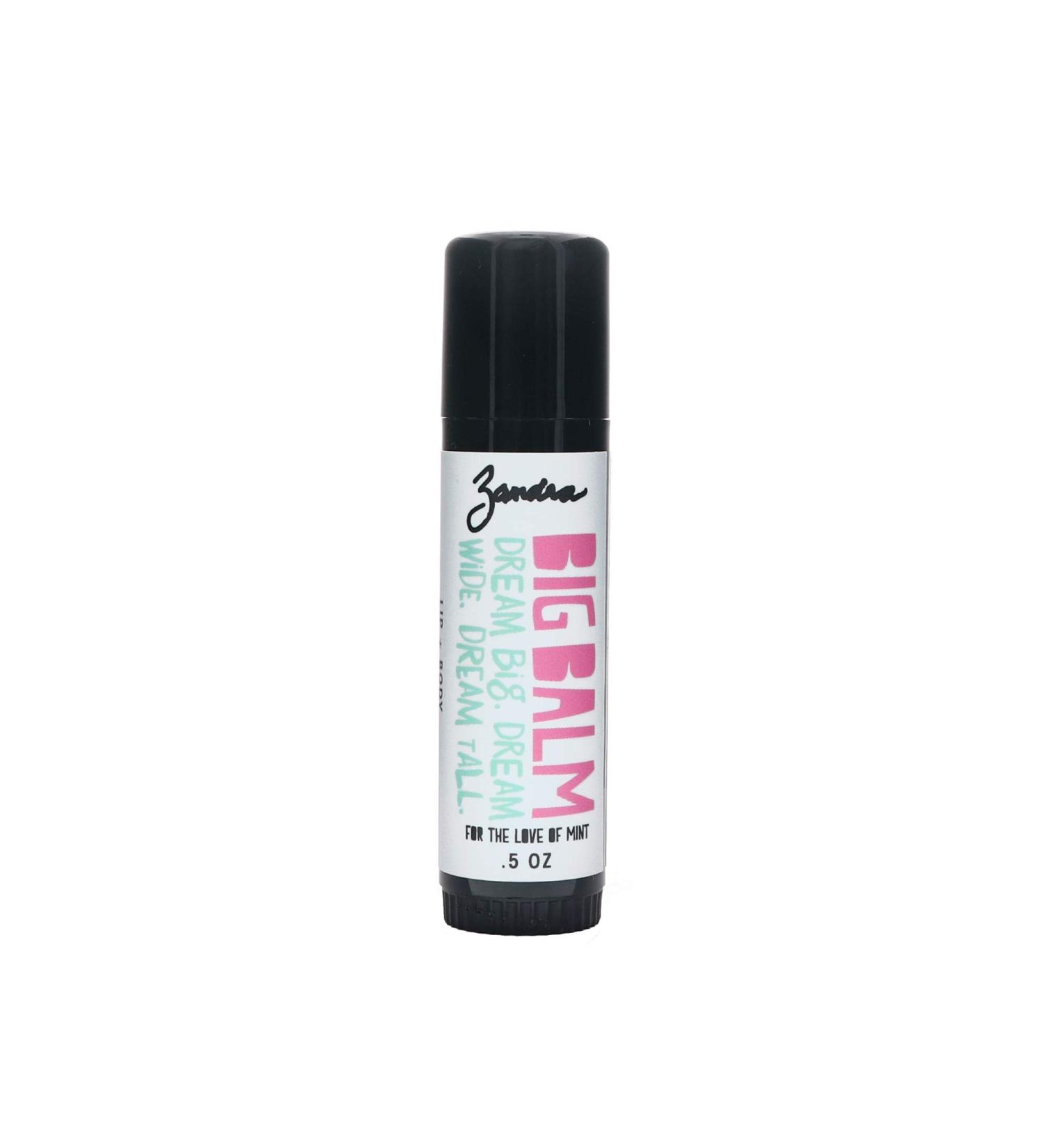 ZANDRA For The Love Of Mint Big Balm 0.5 OZ - Soothing Mint Lip Balm for Dry Lips | International Shipping - Buy Online on GoSupps.com