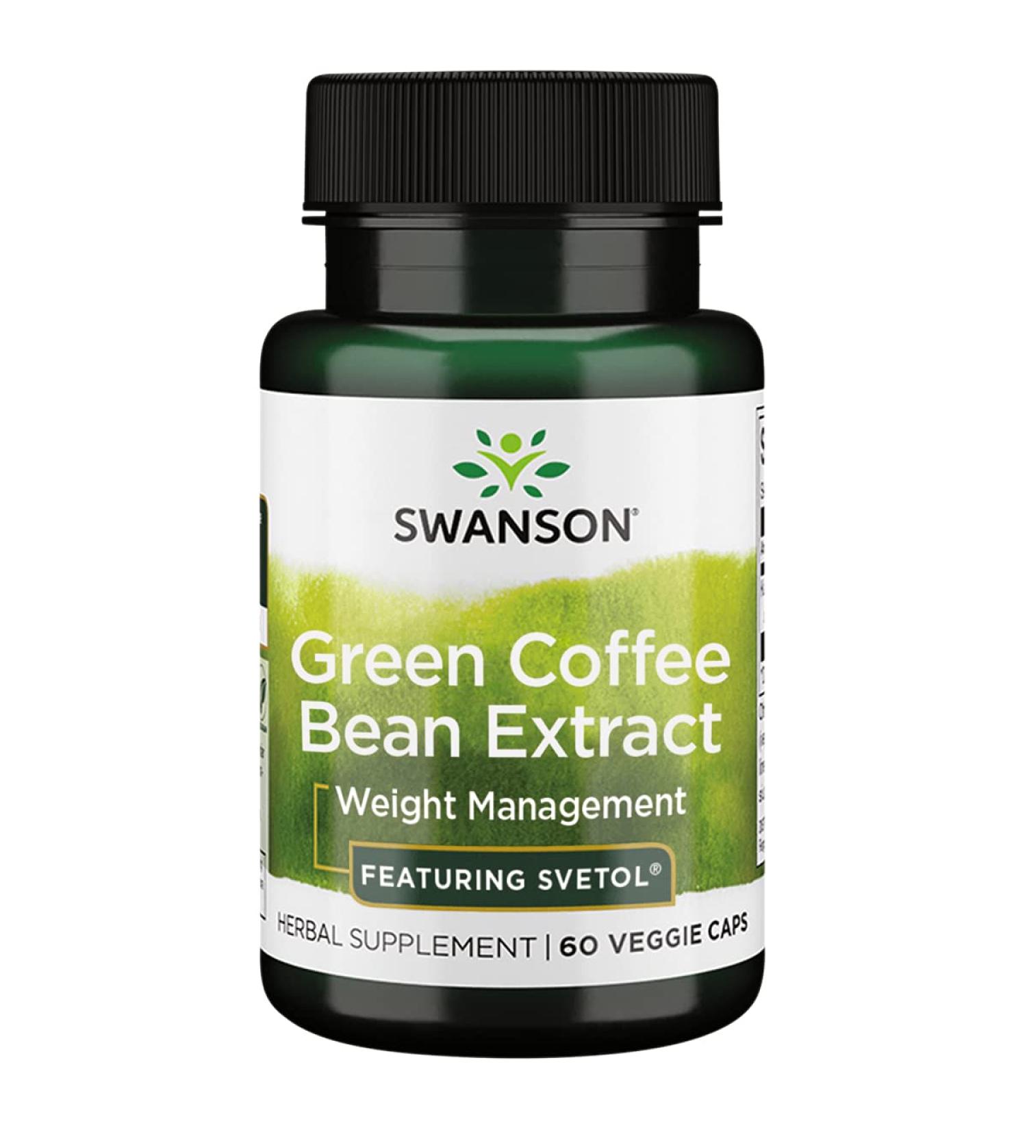 Swanson Svetol Green Coffee Bean Extract 200mg - 60 Veg Capsules - Buy Online on GoSupps.com