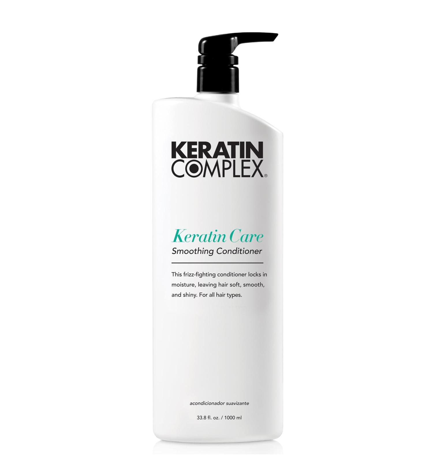 Keratin Complex Frizz Fighting & Moisturizing Conditioner - Unscented 33.80 Fl Oz - Buy Online on GoSupps.com
