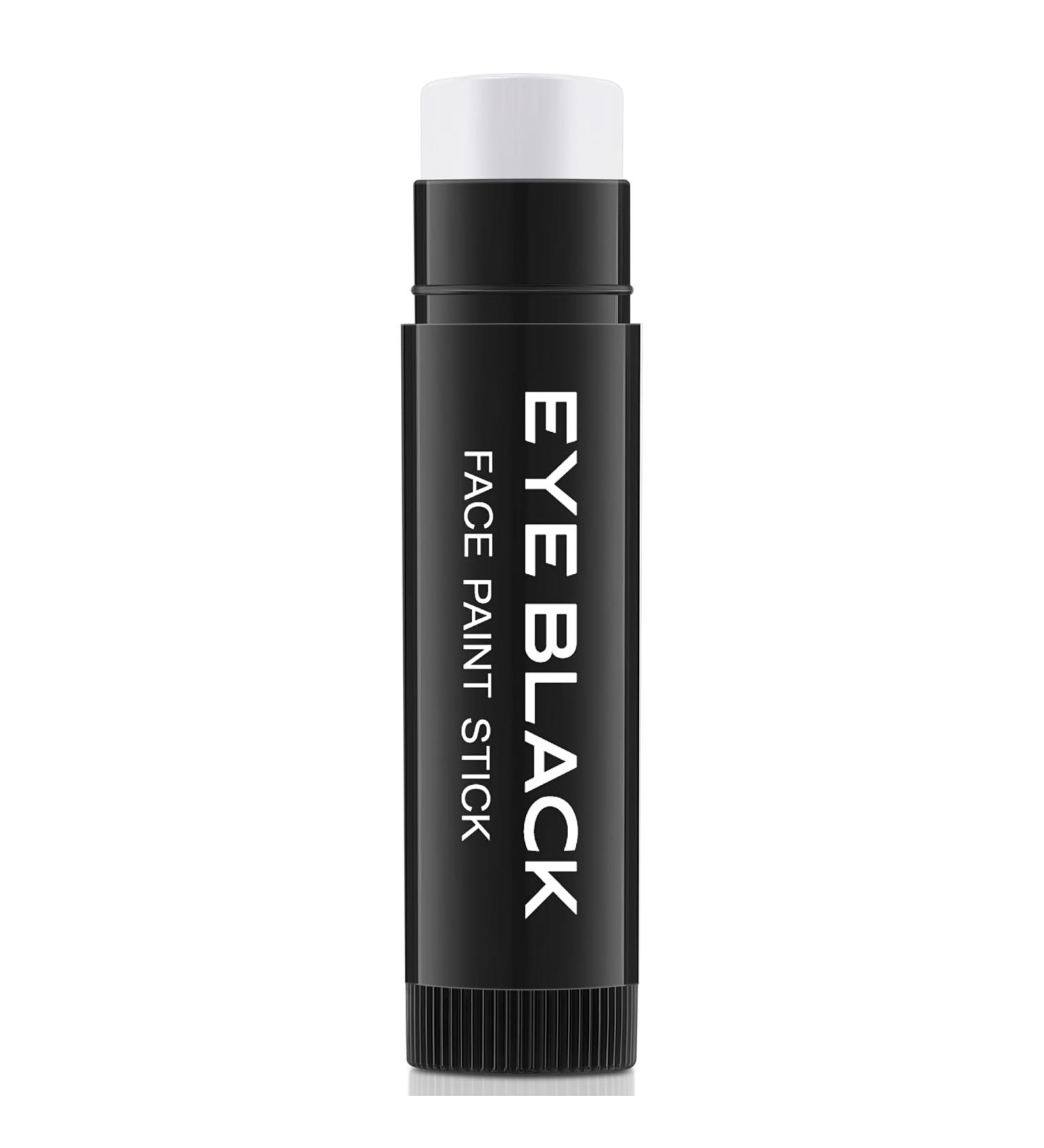 CCBeauty Eye Black Stick - Waterproof Anti-Glare Eye Black for Sports - Baseball Football Softball Lacrosse - White Grease Paint for Athletes & Fans - Buy Online on GoSupps.com