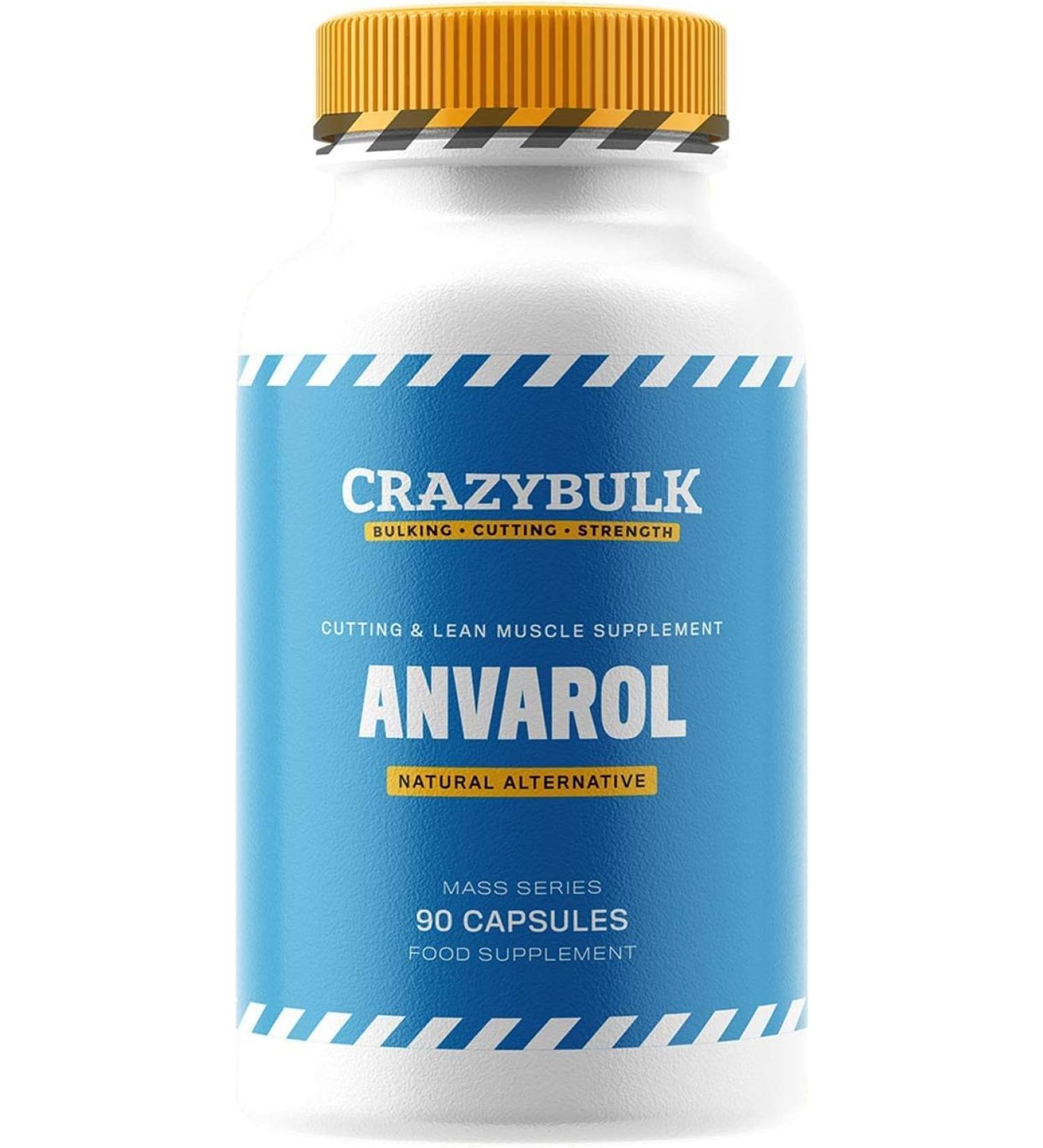 SSG Anvarol (Anavar) Natural Alternative for Cutting & Lean Muscle - 90 Capsules - Buy Online on GoSupps.com