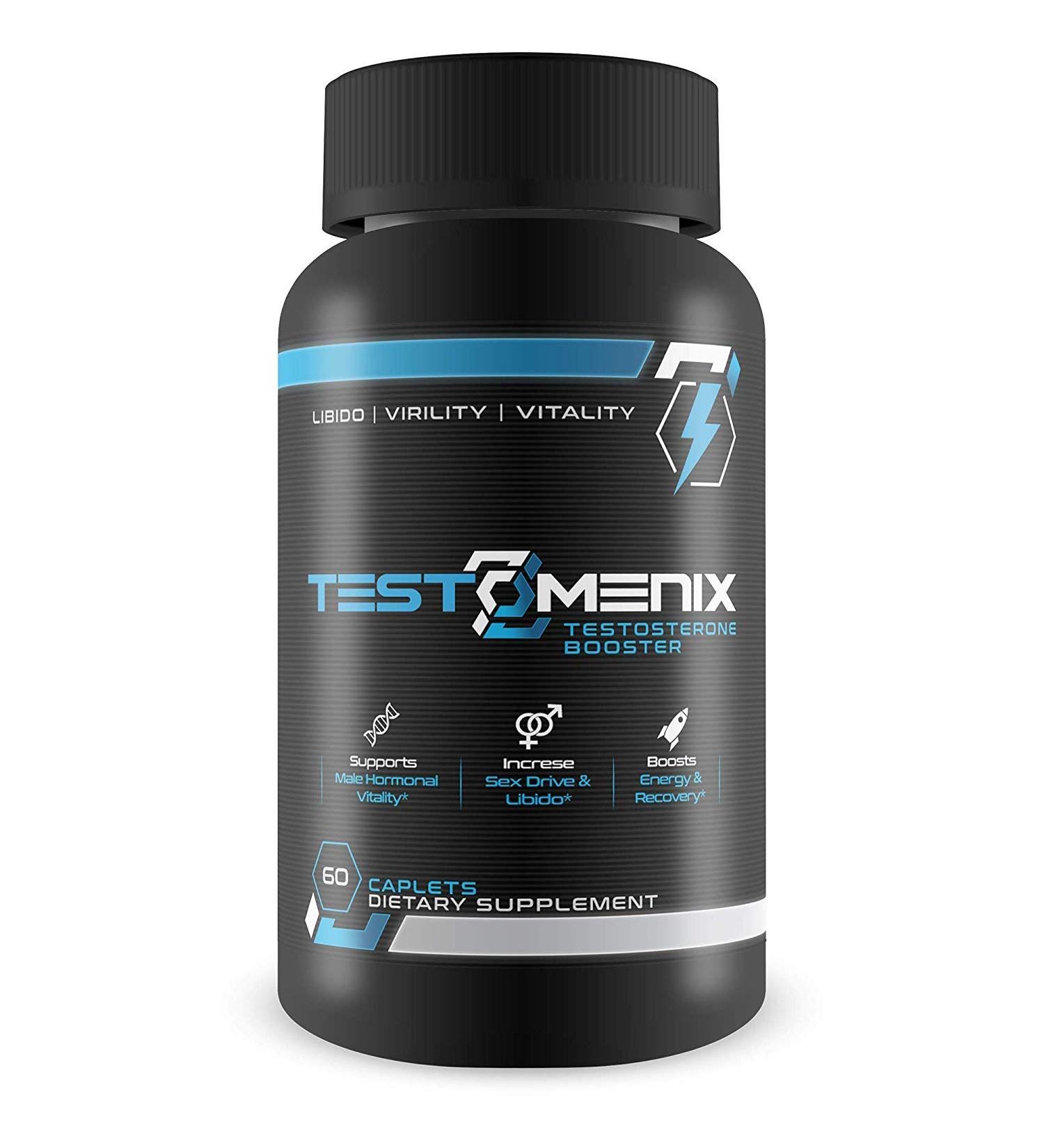 All Natural Testosterone Booster - Increase Energy & Muscle Mass - 60 Caplets - Boost Performance Worldwide - Buy Online on GoSupps.com