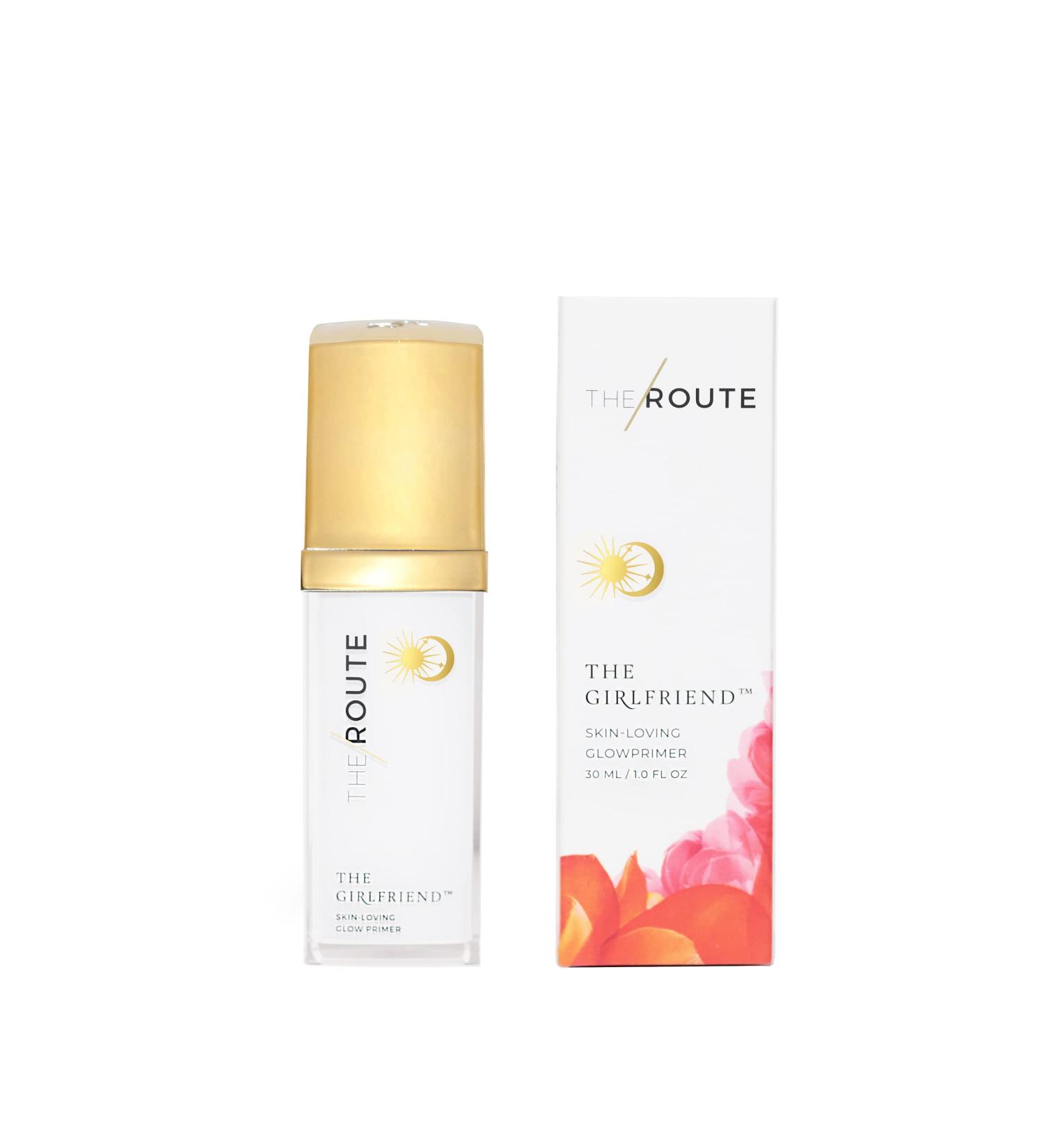 The Route Beauty GIRLFRIEND Glow Primer - Comforts Hydrates & Blurs - 1.0 Fl Oz | International Shipping Available - Buy Online on GoSupps.com