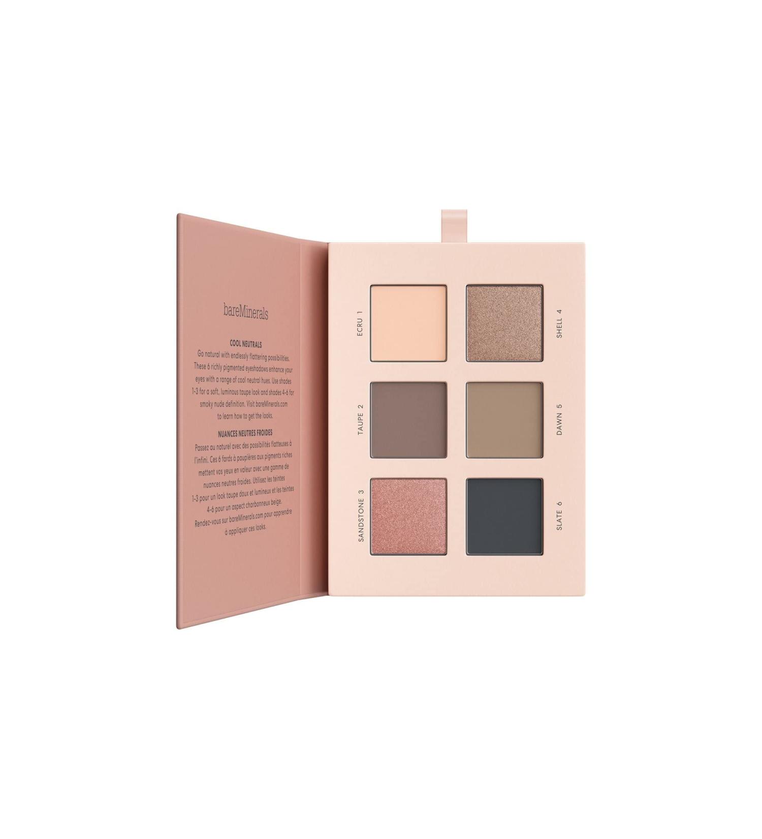 bareMinerals Mineralist Ultranatural Eyeshadow Palette in Rosewood - 6 Shades, 0.04 oz Each - Buy Online on GoSupps.com