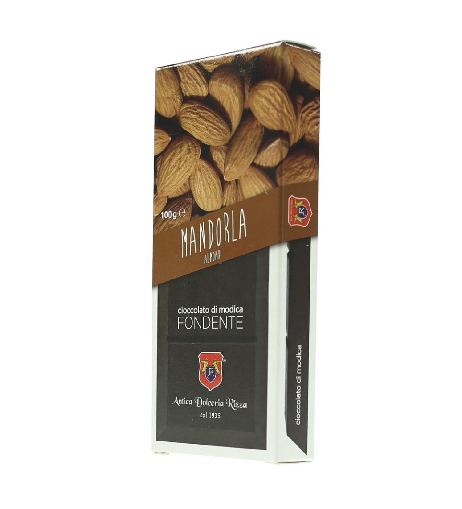 Antica Dolceria Rizza RIZZA - 3 x Modica Almond Chocolate 100 g