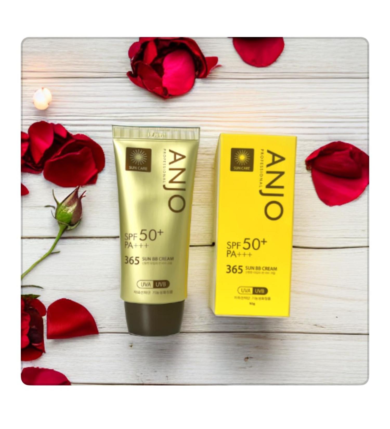Buy ANJO Professional 365 SUN BB CREAM 50g SPF 50+/PA+++ - Best Sun Protection | 123 UBuy Shop International Shipping - Buy Online on GoSupps.com