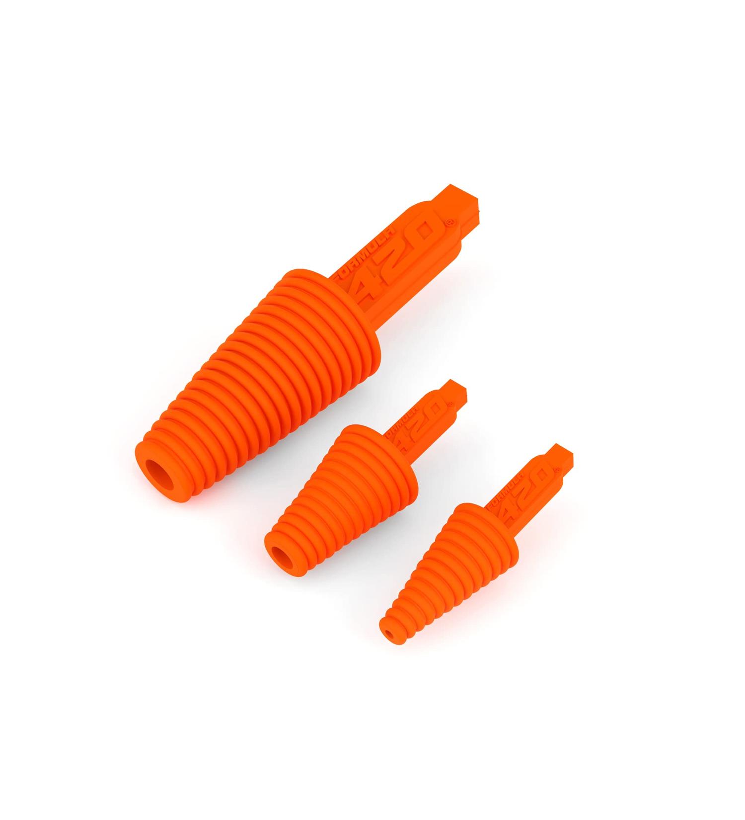 Formula 420 Cleaning Plugs - 3 Pack Orange | Storage, Cleaning, and Odor Proofing Accessories - Buy Online on GoSupps.com