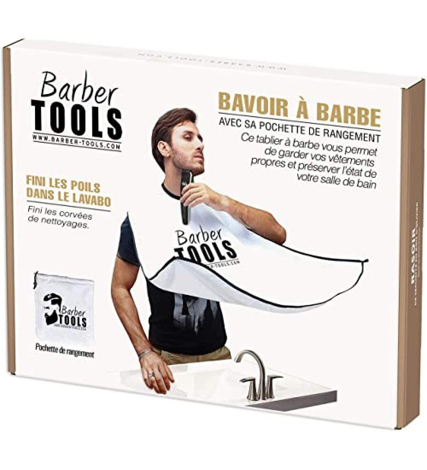 Premium Beard Apron | Beard Bib for Shaving | Essential Barber Tools for Mess-Free Grooming - Buy Online on GoSupps.com