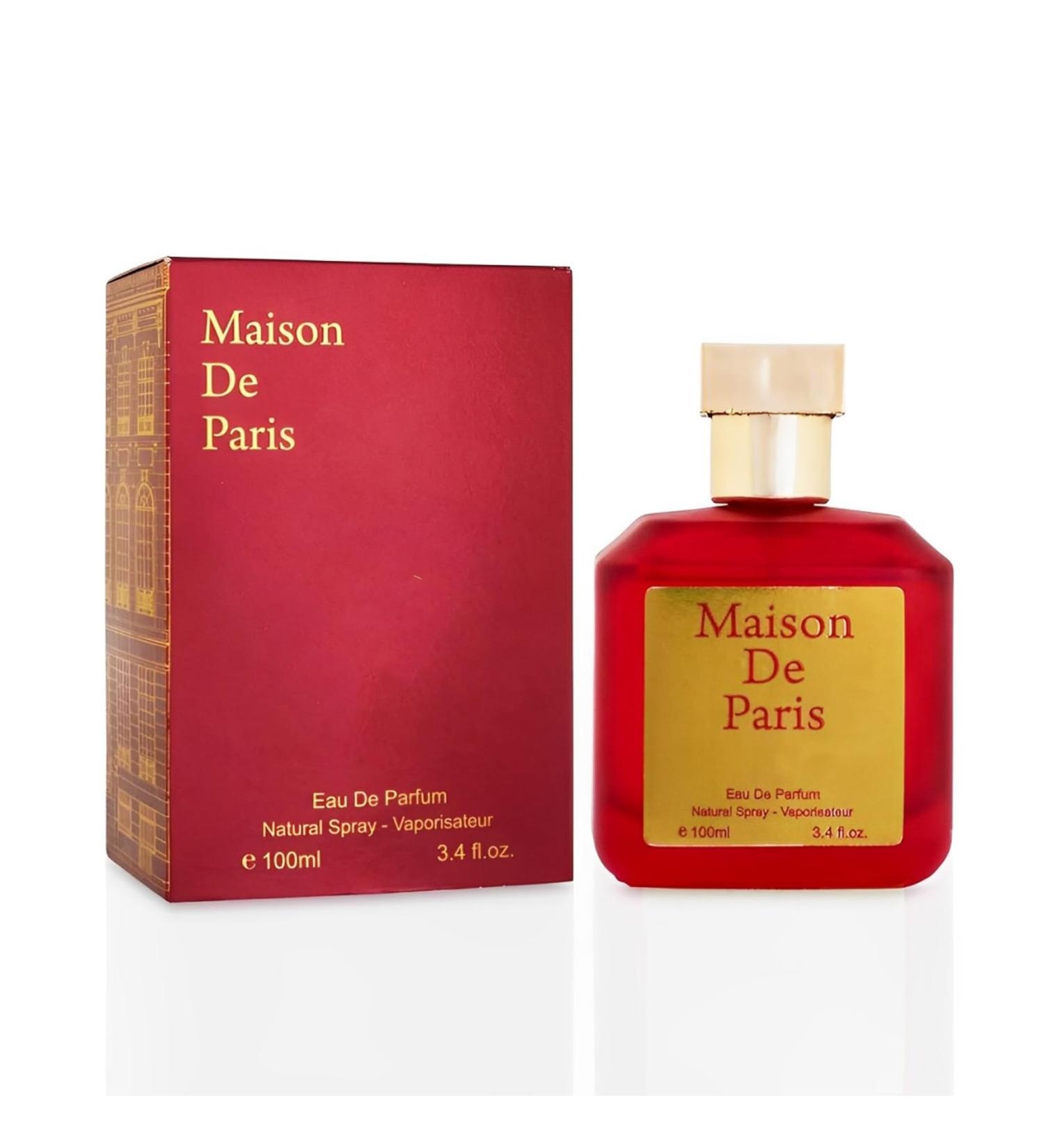 Maison De Paris for Women Eau de Parfum Natural Spray | Floral and Oriental Notes | Sensual and Fresh Fragrance for all Skin Types | Casual and Formal Wear 3.4 Fluid Ounce/100 Ml Maison De Paris 3.4 Fl Oz (Pack of 2) - Buy Online on GoSupps.com