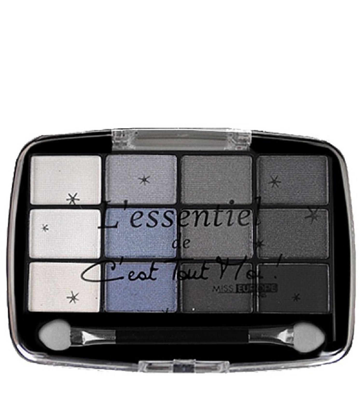 Miss Miss LEssentiel Grey Eyeshadow Palette - Premium International Shipping & Best Quality Makeup - Buy Online on GoSupps.com