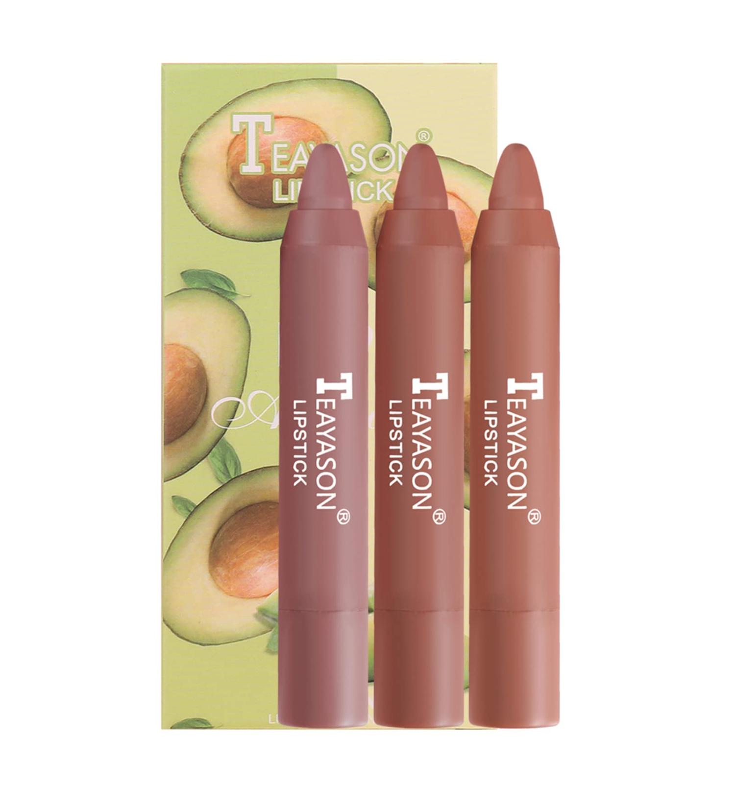 Buy 3PC Lipstick Set - Waterproof Matt Nude & Gloss - Long-Lasting Beauty Kits for International Shipping - Buy Online on GoSupps.com