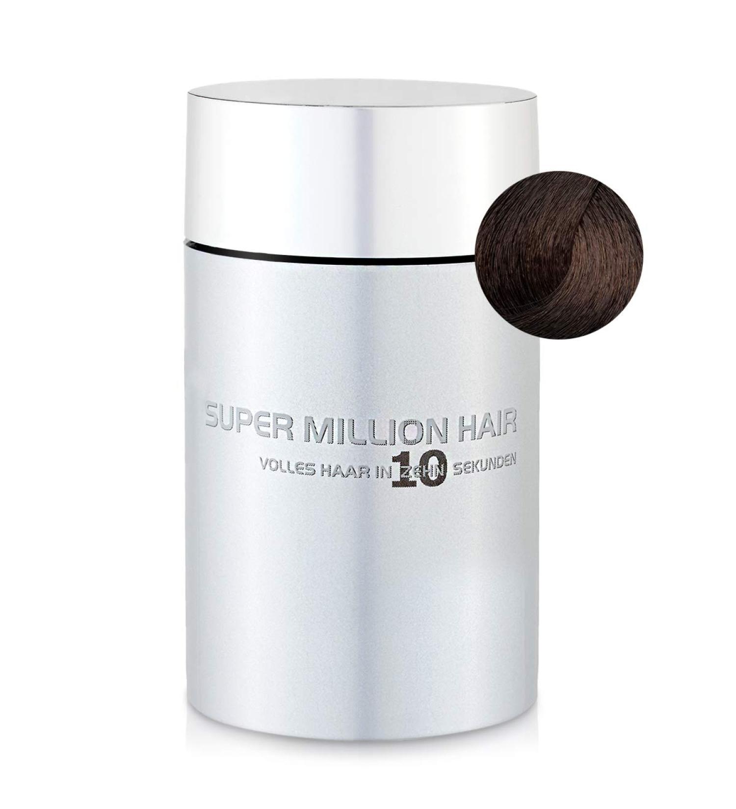 Super Million Hair Fibers - High-Quality Medium Brown Hair Sealing | 15g Bulk - International Shipping Available - Buy Online on GoSupps.com