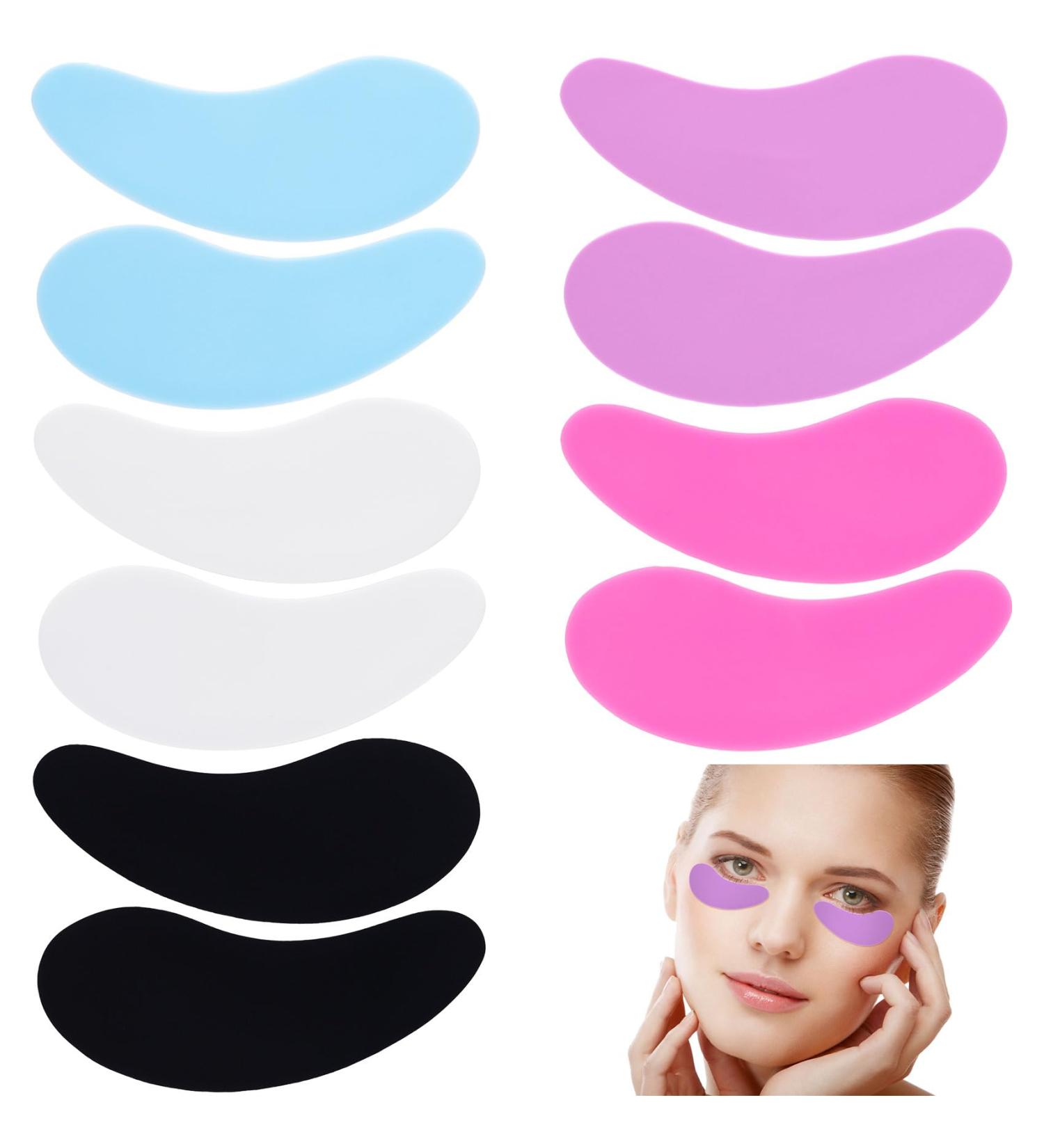Joez Wonderful Under Eye Patches - Reusable Silicone Eye Masks to Reduce Wrinkles & Fine Lines | 5 Pairs for Skin Care - Buy Online on GoSupps.com