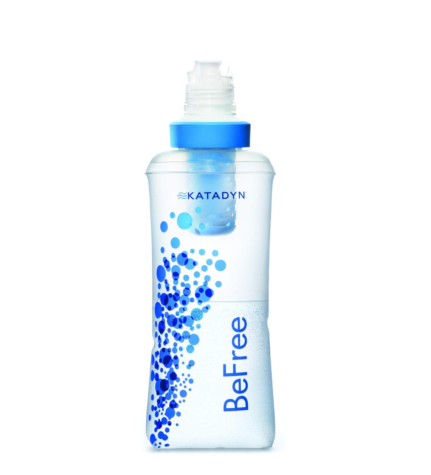 BeFree 0.6L Water Filter | Fast Flow 0.1 Micron EZ Clean Membrane for Sports, Camping & Backpacking | 8019639 - Buy Online on GoSupps.com