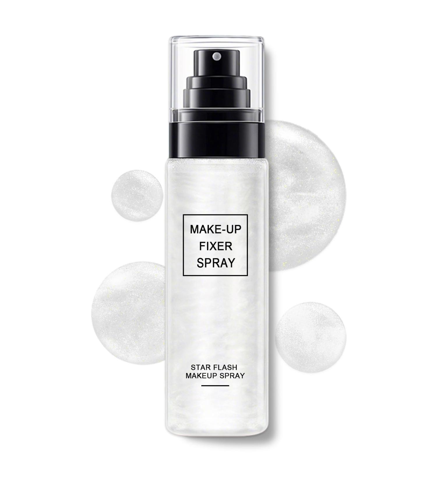 Glow Makeup Setting Spray Shimmer Dewy Hydrating Setting Spray for Makeup Glowing Long-Lasting Radiant Finish Lightweight Formula All-Day Wear 3.38 Fl Oz Translucent with Shimmer - Buy Online on GoSupps.com
