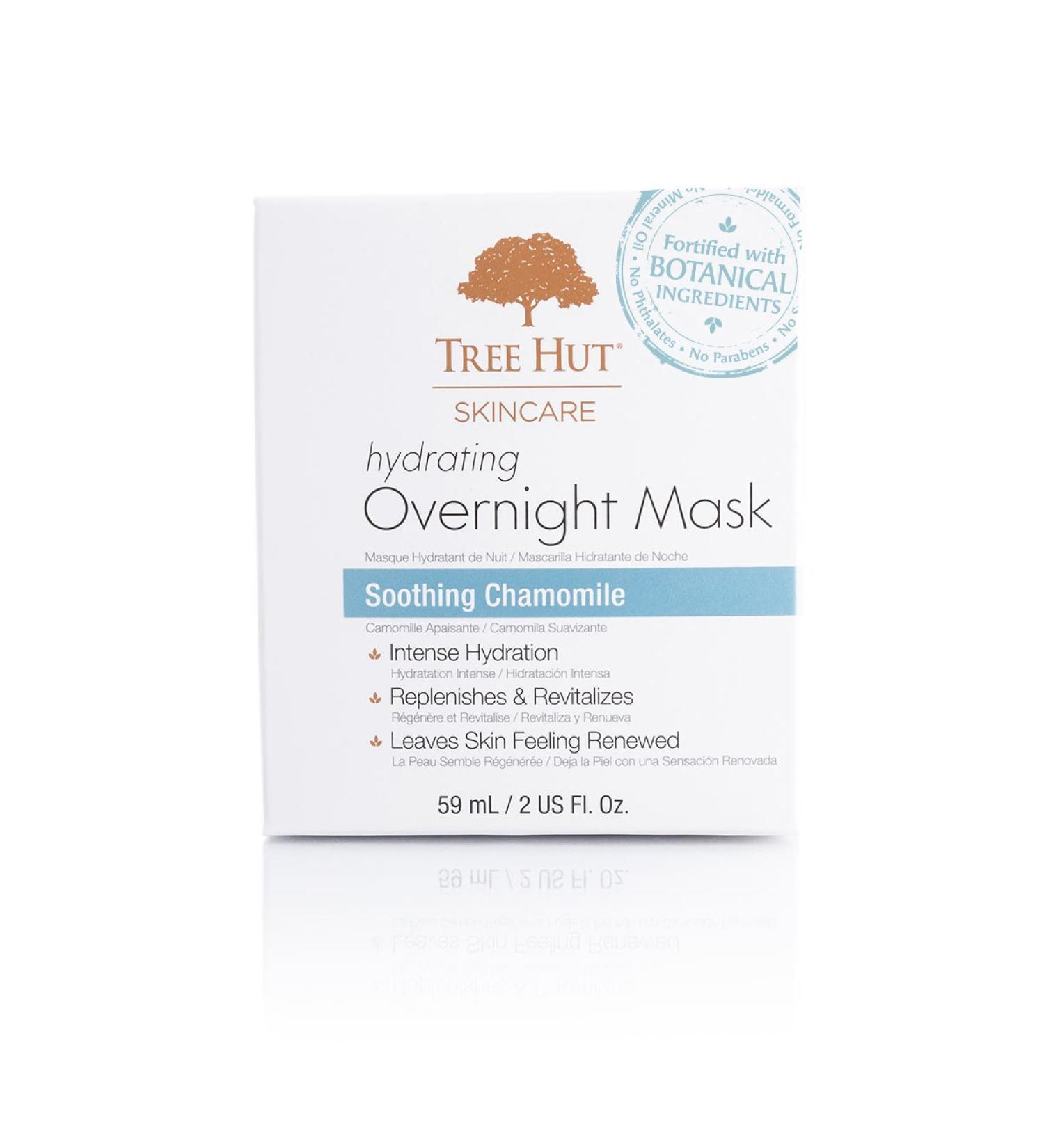 Tree Hut Skincare Hydrating Overnight Mask Soothing Chamomile 2 Fluid Ounce