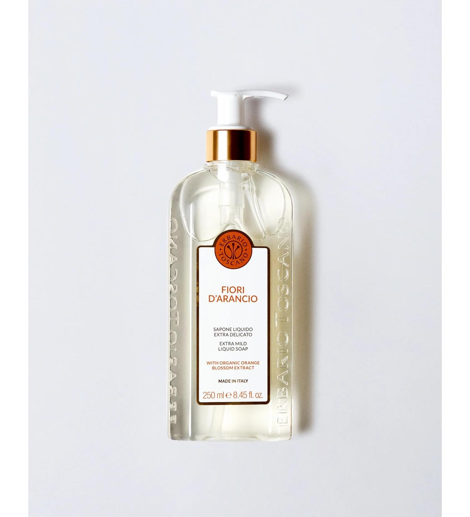 ERBARIO TOSCANO Liquid Soap Orange Flowers Extra Sweet 250 ml Erbario Toscano