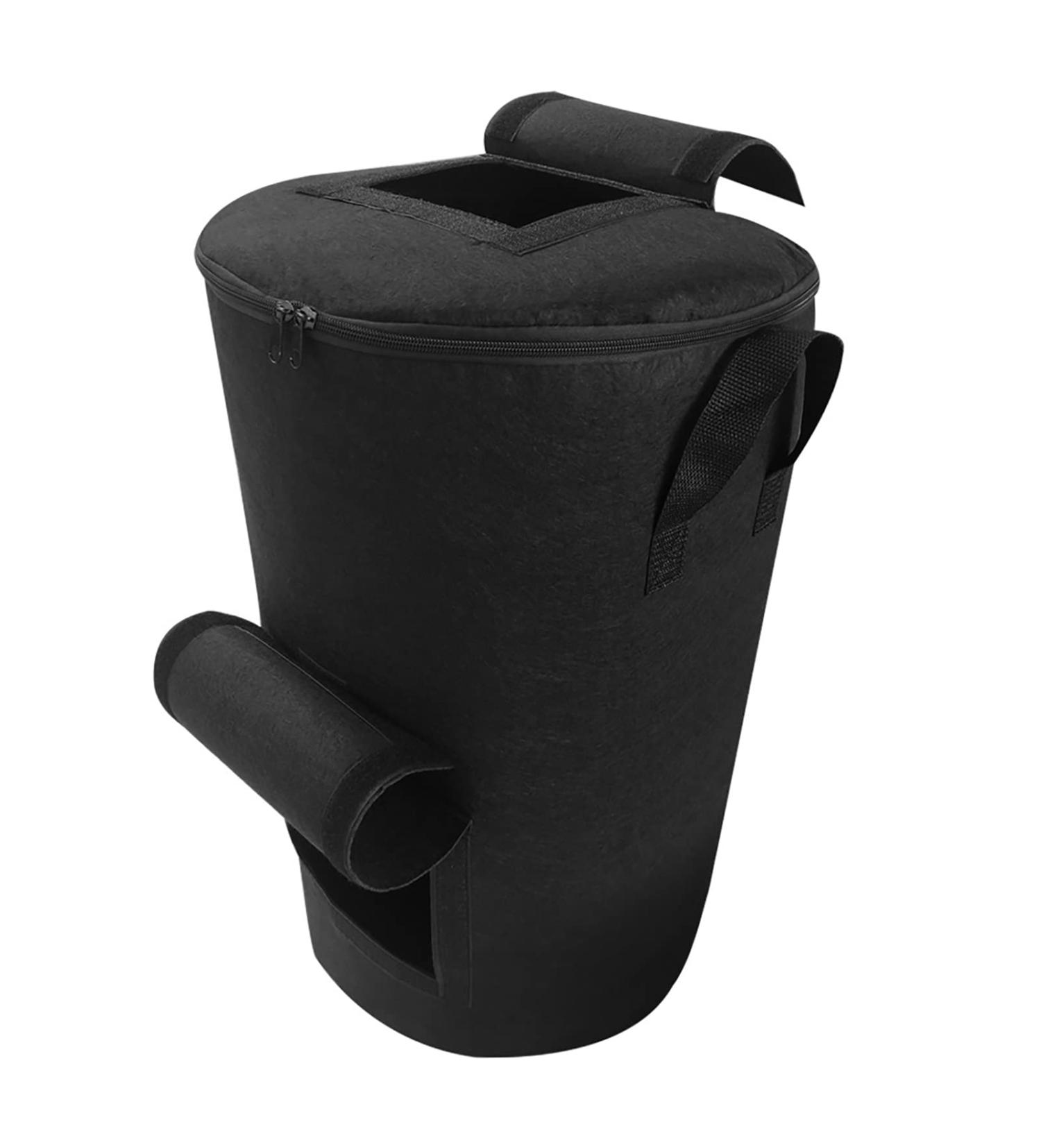 Garden Fertilizer Bag - Ferment Non-Woven Fabric Garden Compost Bins Compost Bag Home Garden Bags for Lawn Garden Waste Fanelod - Buy Online on GoSupps.com