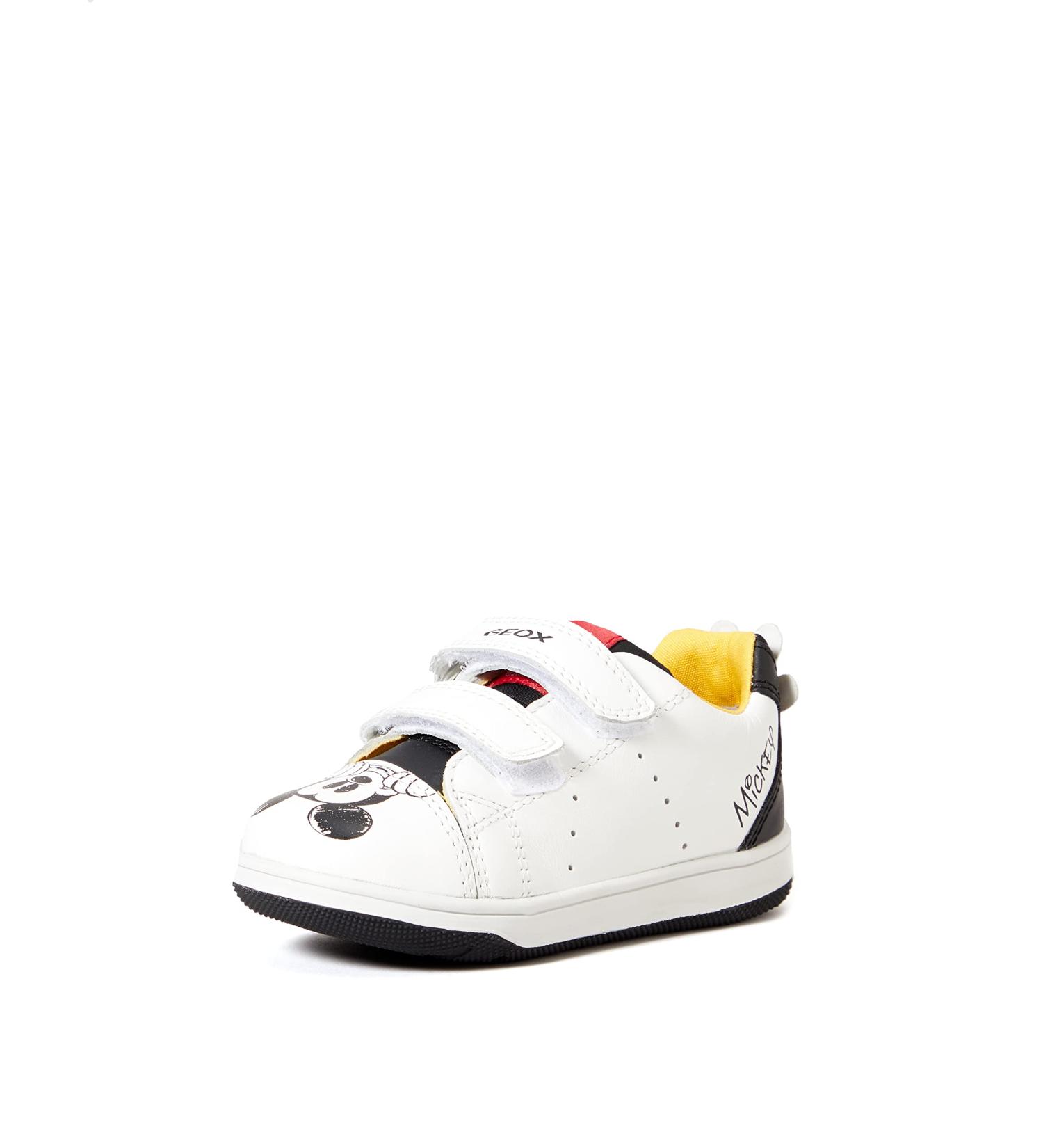 Geox Baby Boy's B New Flick Boy B Walking Shoes 8.5 UK Child - White Black - Buy Online on GoSupps.com