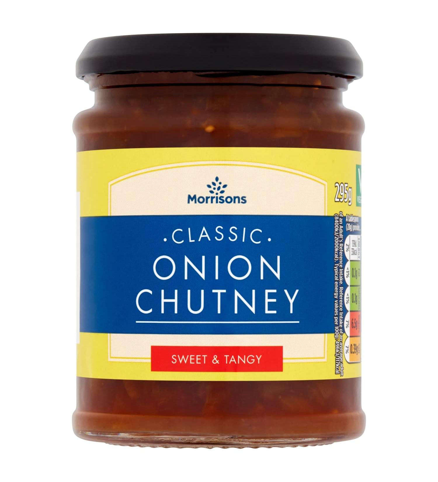 Morrison's Onion Chutney 295g - Buy Online on GoSupps.com