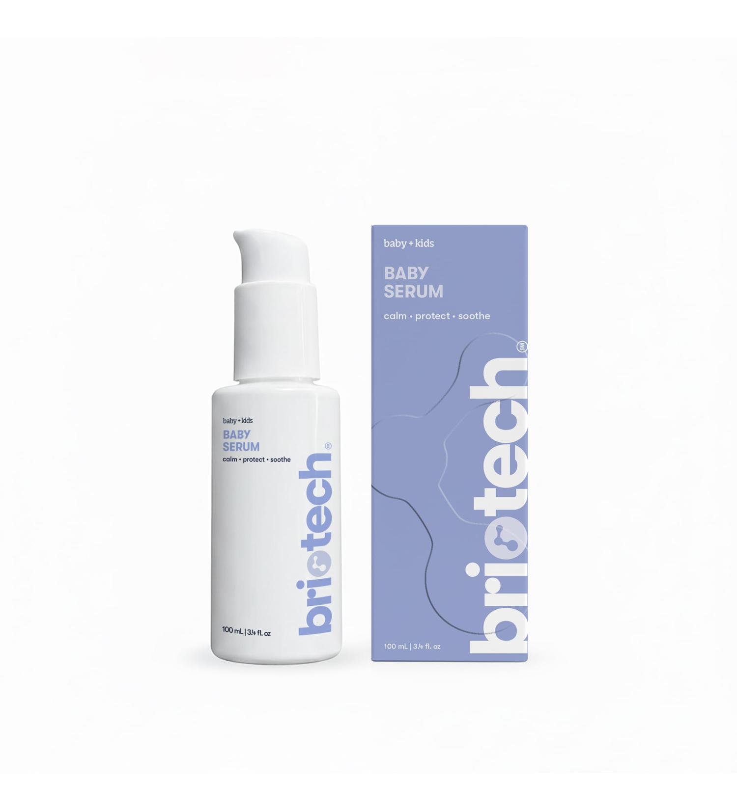 BRIOTECH Babies & Kids Skin Serum Hypochlorous Acid Skin Management Gel Pure HOCl Vegan Soothe Redness & Bumps Support Against Diaper Irritation Quick Dry Relief 3.4 fl oz 3.4 Fl Oz (Pack of 1) - Buy Online on GoSupps.com