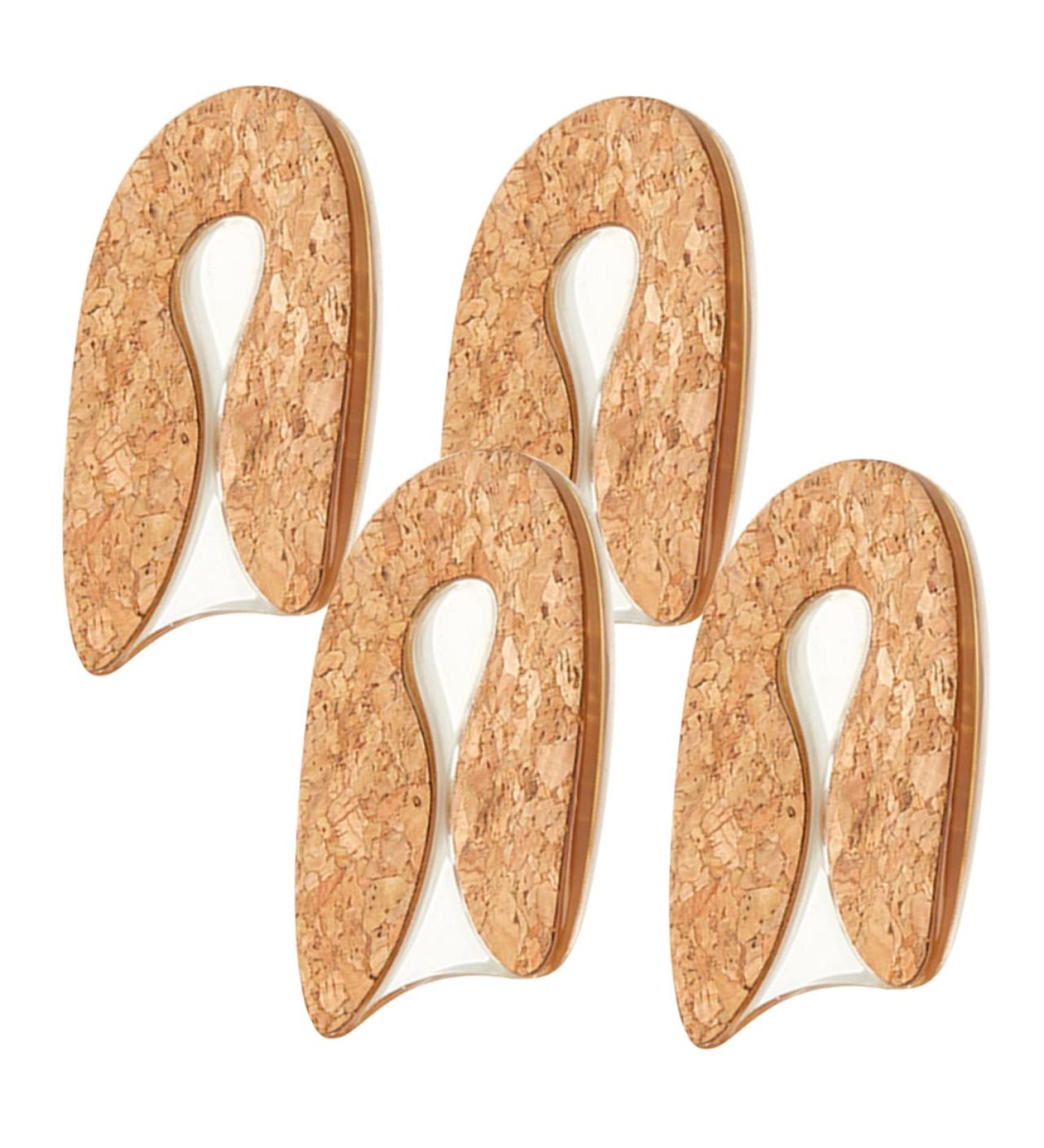 10 Pairs Reusable Silicone Heel Pads - Transparent Heel Covers for Women | Comfortable & Durable Heel Protection - Buy Online on GoSupps.com