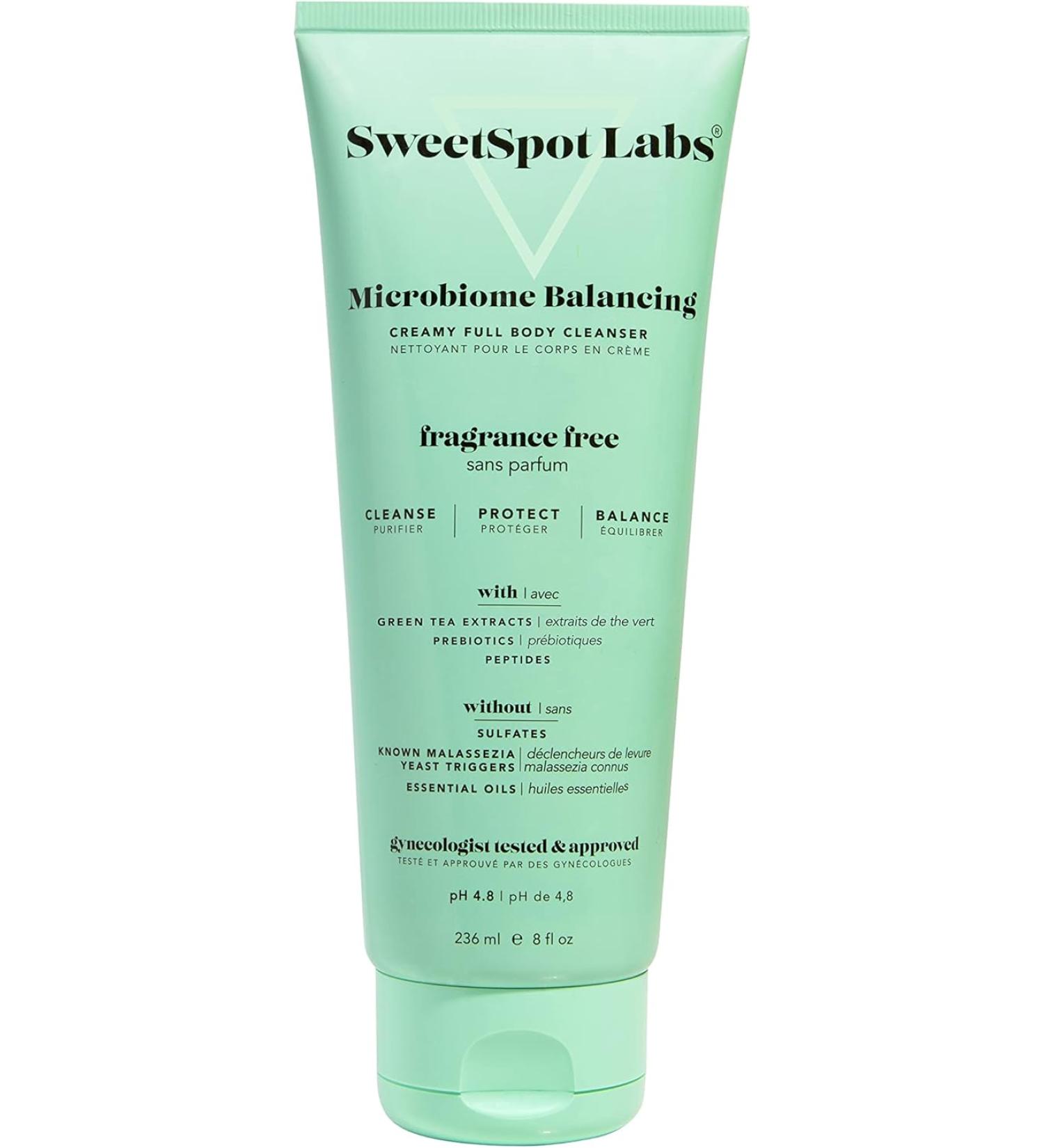 SweetSpot Labs Microbiome Balancing Full Body Cleanser 8.0 oz - Transform Your Style with the Best Innovation Today! - Buy Online on GoSupps.com