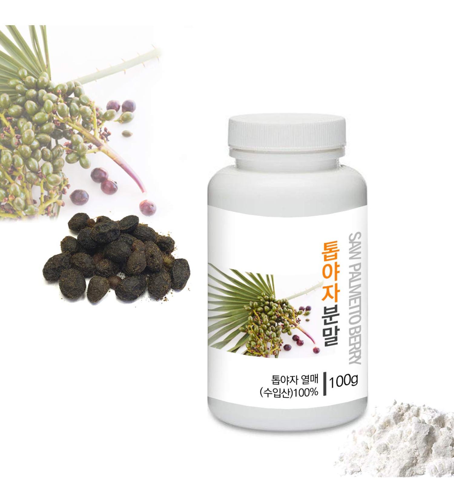 Medicinal Herbal Powder Prince Natural Saw Palmetto/Serenoa Repens Berries Extract Powder / 3.5oz / 100g (Saw Palmetto/ )
