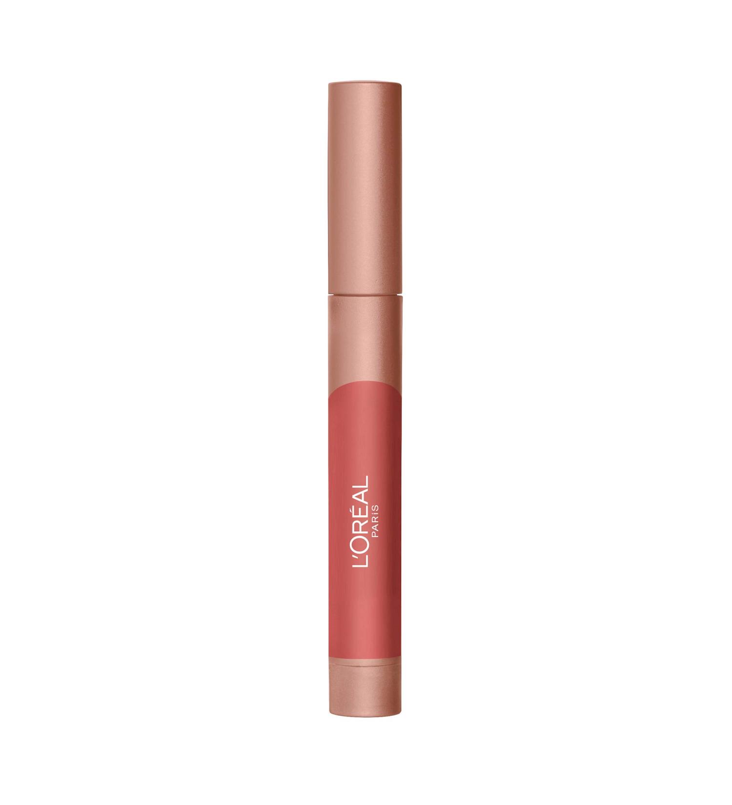 L'Oreal Paris Infallible Matte Lip Crayon - Sweet and Salty | 1 Count (Pack of 1) - Buy Online on GoSupps.com