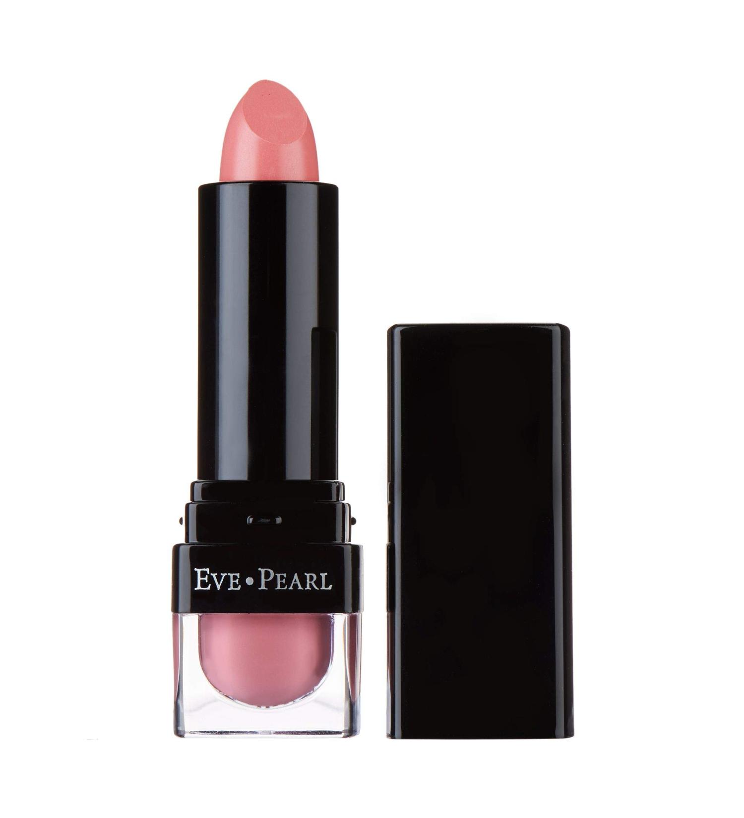 EVE PEARL Dual Performance Lipstick - Peaches & Cream | Long Lasting, Highly Pigmented Lip Color with Vitamin E Moisturizing Care - Buy Online on GoSupps.com