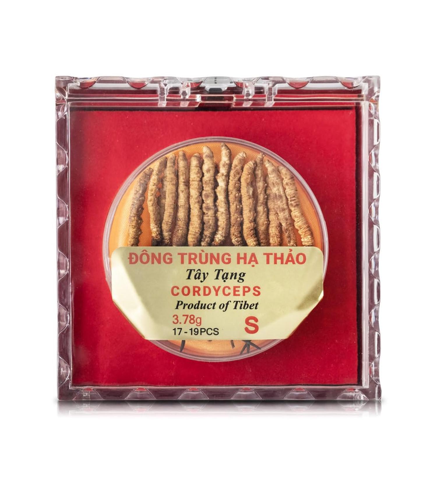 Ten Lei Yen - Cultivated Whole Cordyceps Sinensis from Tibet | Small | 18.9g / .66 oz - Buy Online on GoSupps.com