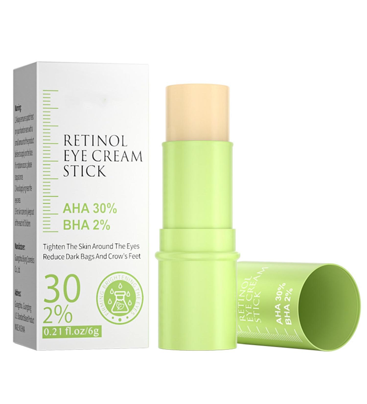Retinol Eye Cream for Dark Circles and Puffiness Anti Aging Under Eye Cream Retinol Serum for Face Eye Stick - Buy Online on GoSupps.com