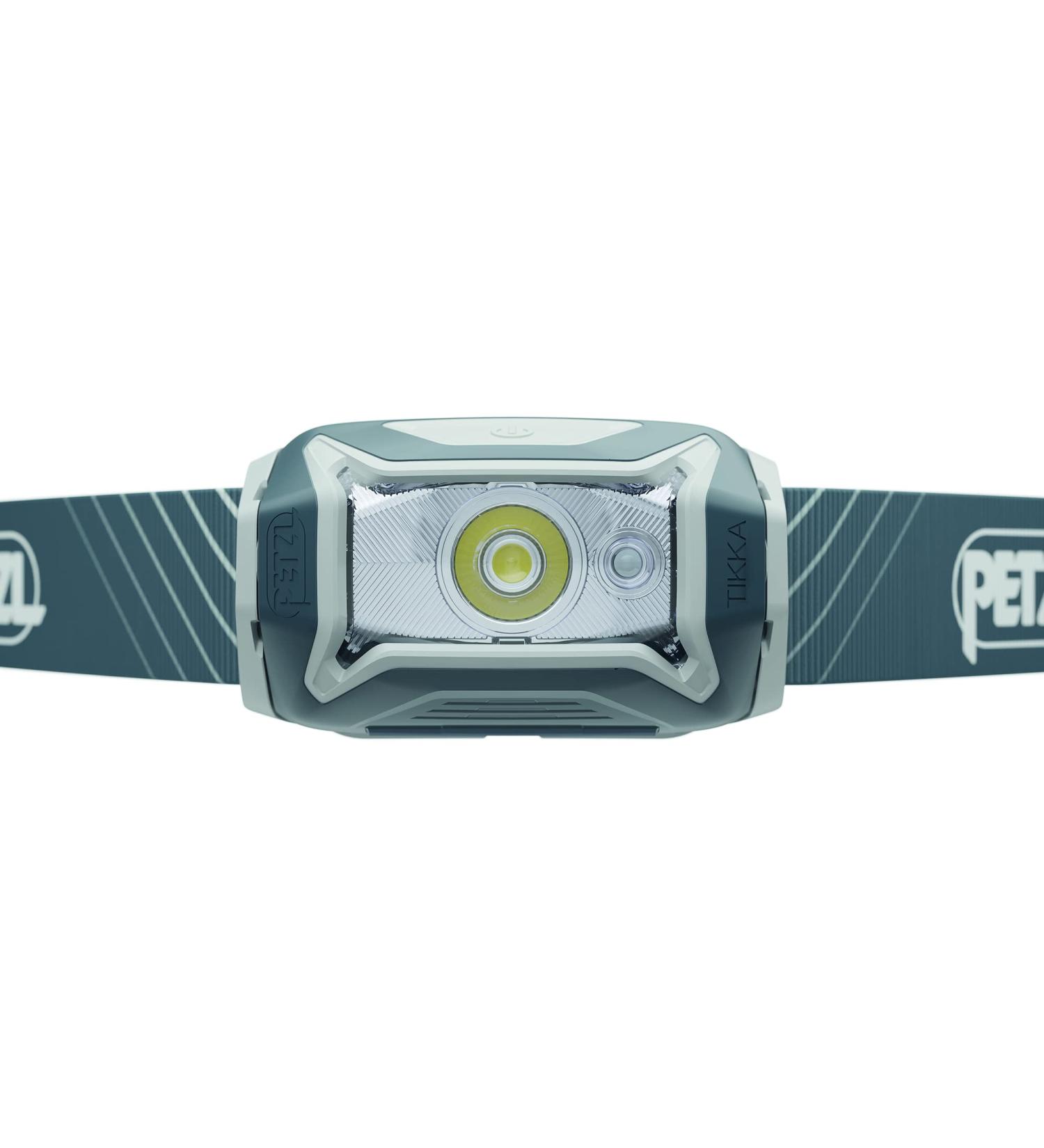 Petzl Tikka CORE Headlamp - Rechargeable 450 Lumens - Red Lighting for Hiking, Climbing, Camping - Grey - Buy Online on GoSupps.com