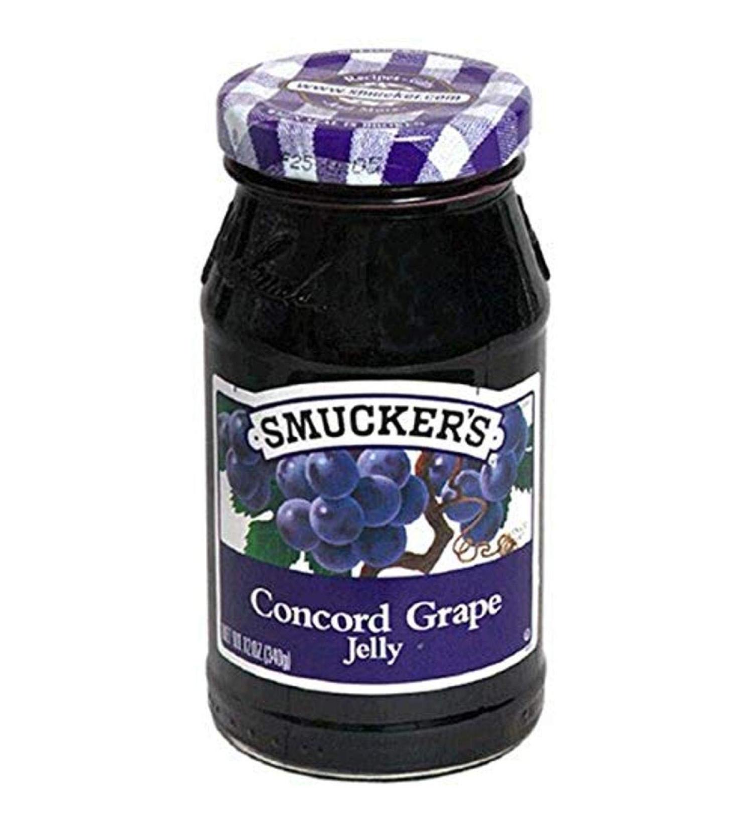 Smucker's Concord Grape Jelly 12 Oz (340 G) - Buy Online on GoSupps.com