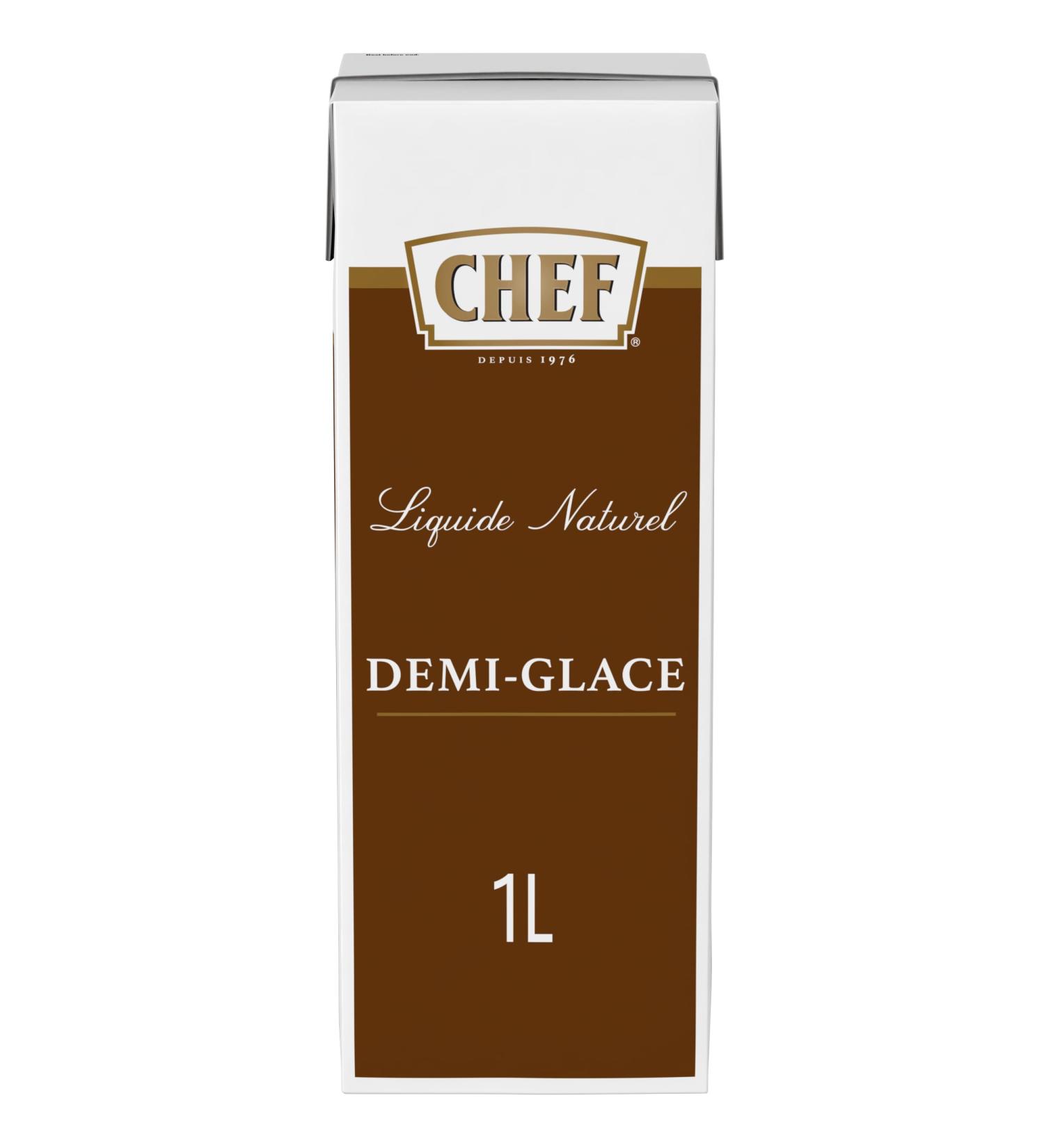  CHEF Nestl Professional CHEF Natural Liquid Half Ice Cream - Cooking Aids Sauces - Ready-to-Use Brick 1L - Buy Online on GoSupps.com