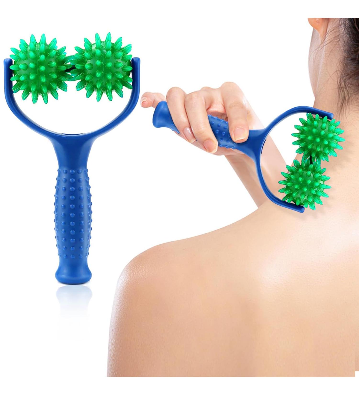 MISFUN Extery Massage Rollers with Handles | Self-Massage Fascia Roller for Foot Leg & Back Relief | International Shipping Available - Buy Online on GoSupps.com