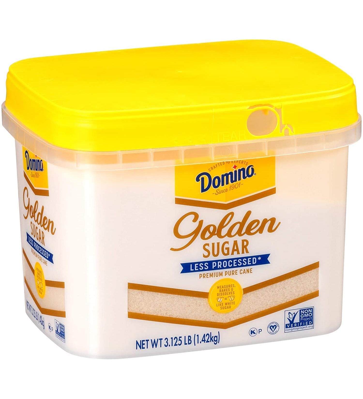 Domino Golden Granulated Sugar 3.125 LB - Convenient Easy Baking Tub - Buy Online on GoSupps.com