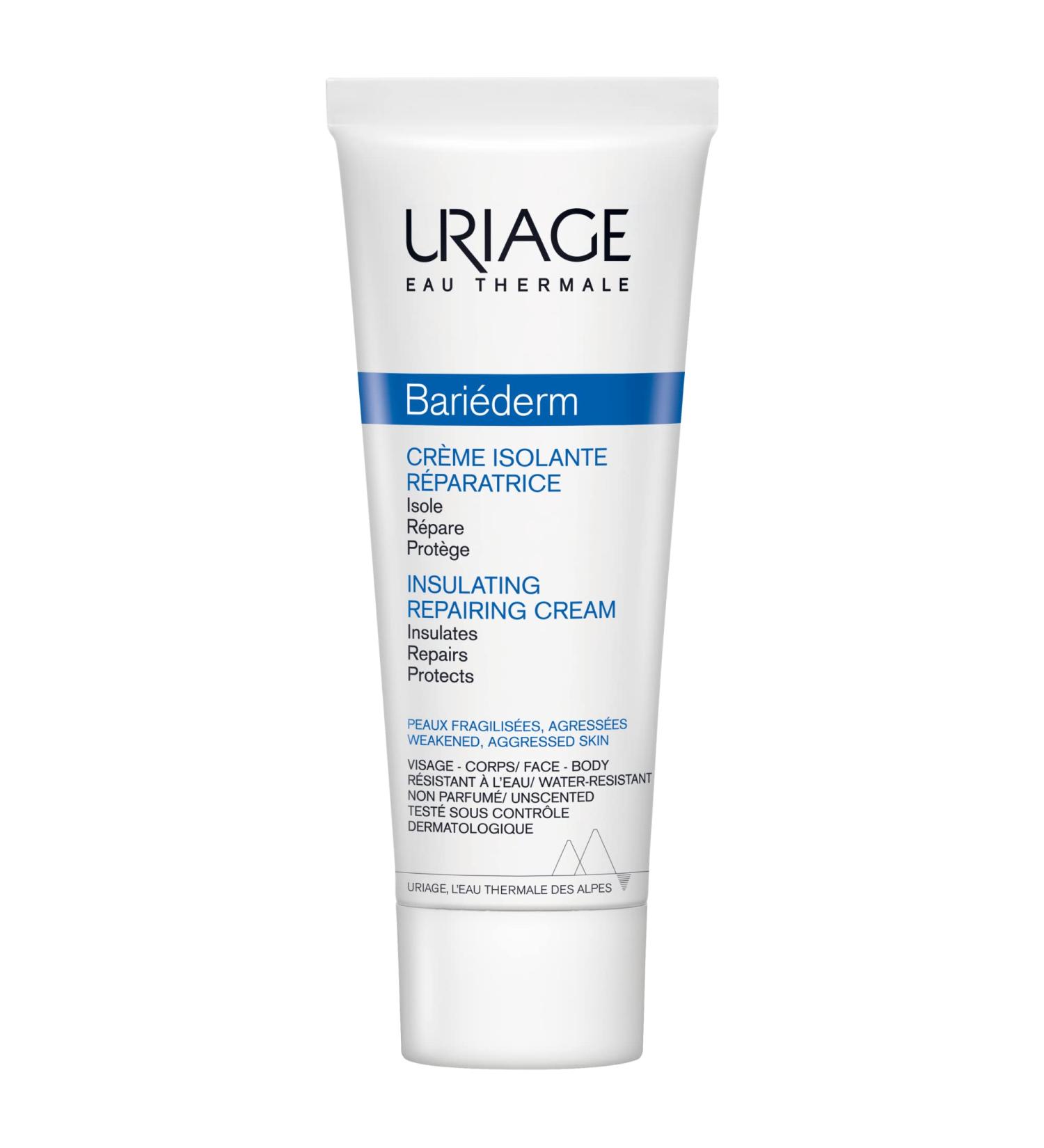 Uriage Bariederm Insulating Repairing Cream 2.5 oz - Fragrance-Free Skin Repair - Buy Online on GoSupps.com