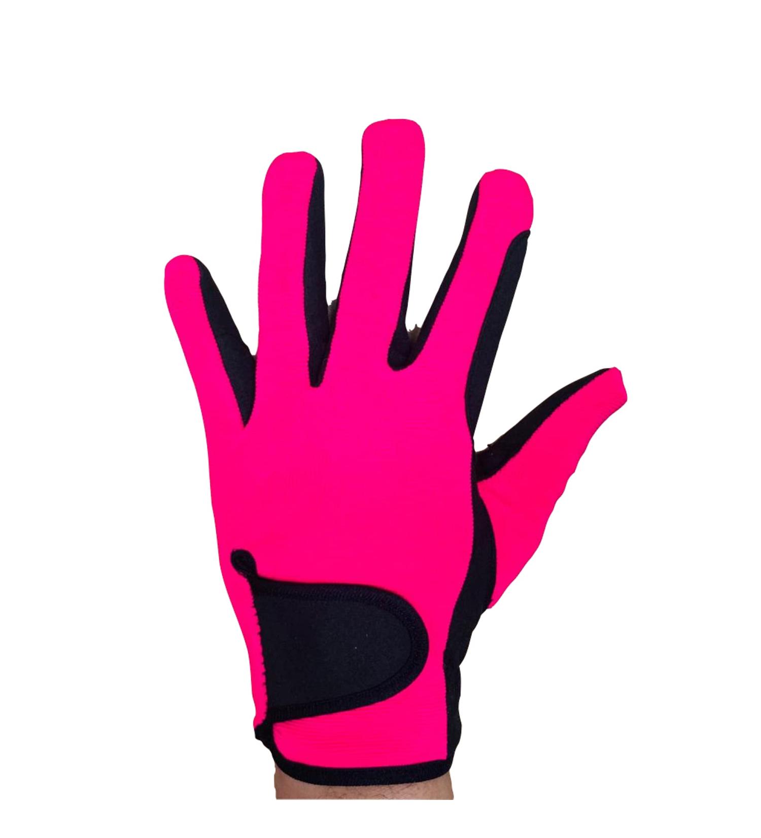 Kids Equestrian Gloves | All-Weather Outdoor Horse Riding Gloves | Ages 6-8 | Pink - Buy Online on GoSupps.com