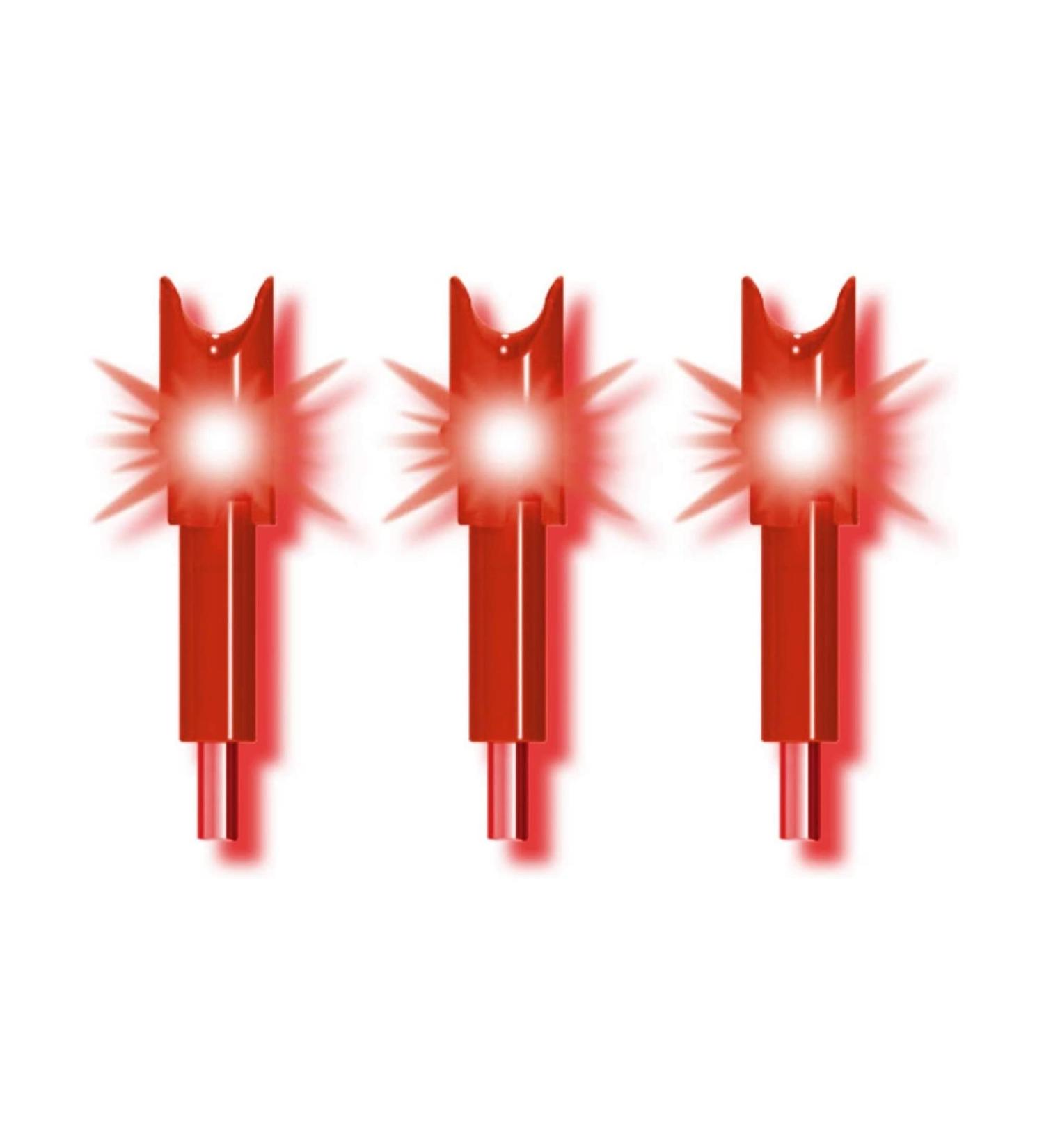 TenPoint Alpha-Brite Lighted Crossbow Nock Red - Pack of 3 | Compatible with TenPoint, Wicked Ridge & Horton Innovations Crossbows - Buy Online on GoSupps.com