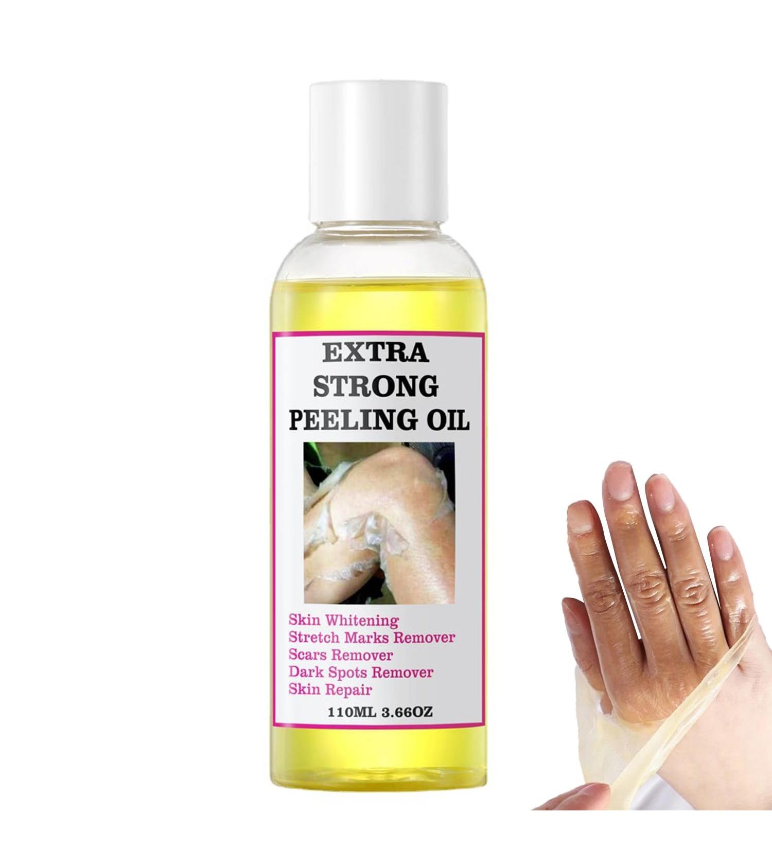  MagiSel Body Peeling Oil Exfoliating Oil 110ml Scrub for Dark Spots Whiten & Soften Callus Removal Brightening Skin Tone - Buy Online on GoSupps.com