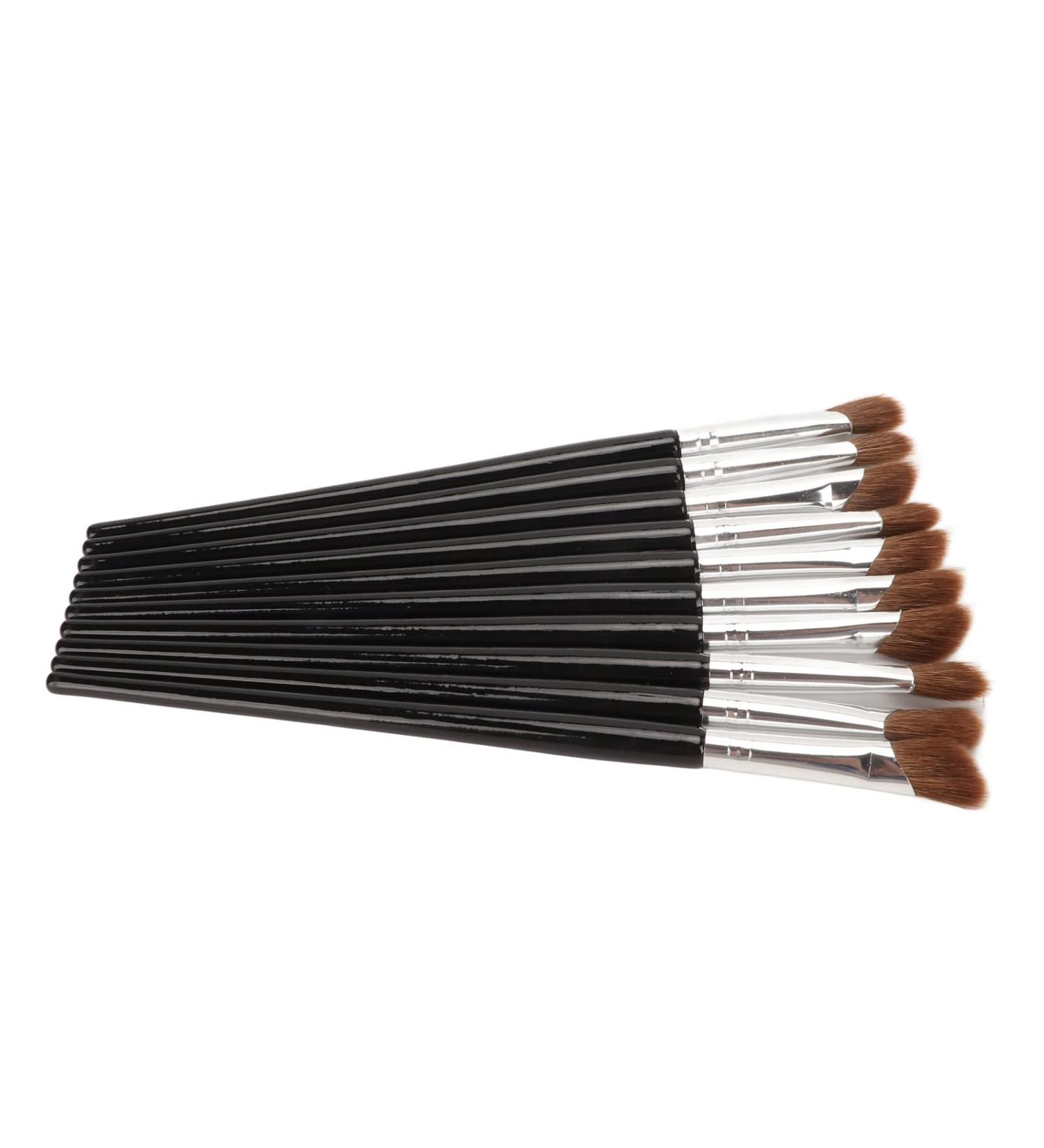 10pcs Nose Contour Brush Soft Fiber Hair Angled Under Eye Brush - Buy Online on GoSupps.com