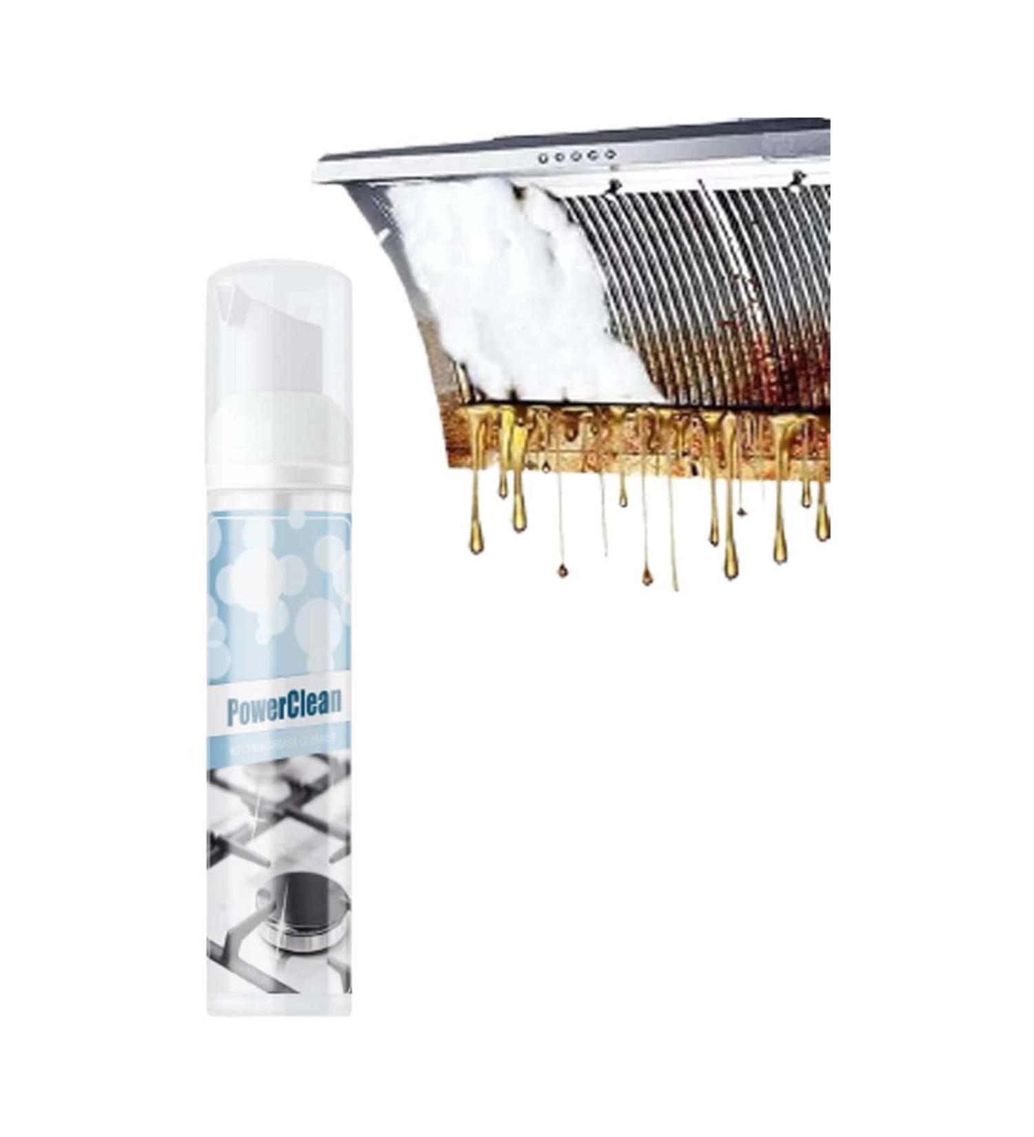 Kitchen Grease Cleaner 100ml Foaming Heavy Oil Stain Cleaner All Purpose Bubble Cleaner Kitchen Deep Cleaning Spray Bubble Cleaner Foam Stubborn Grease & Grime Remover Bubble Spray (1PC) - Buy Online on GoSupps.com