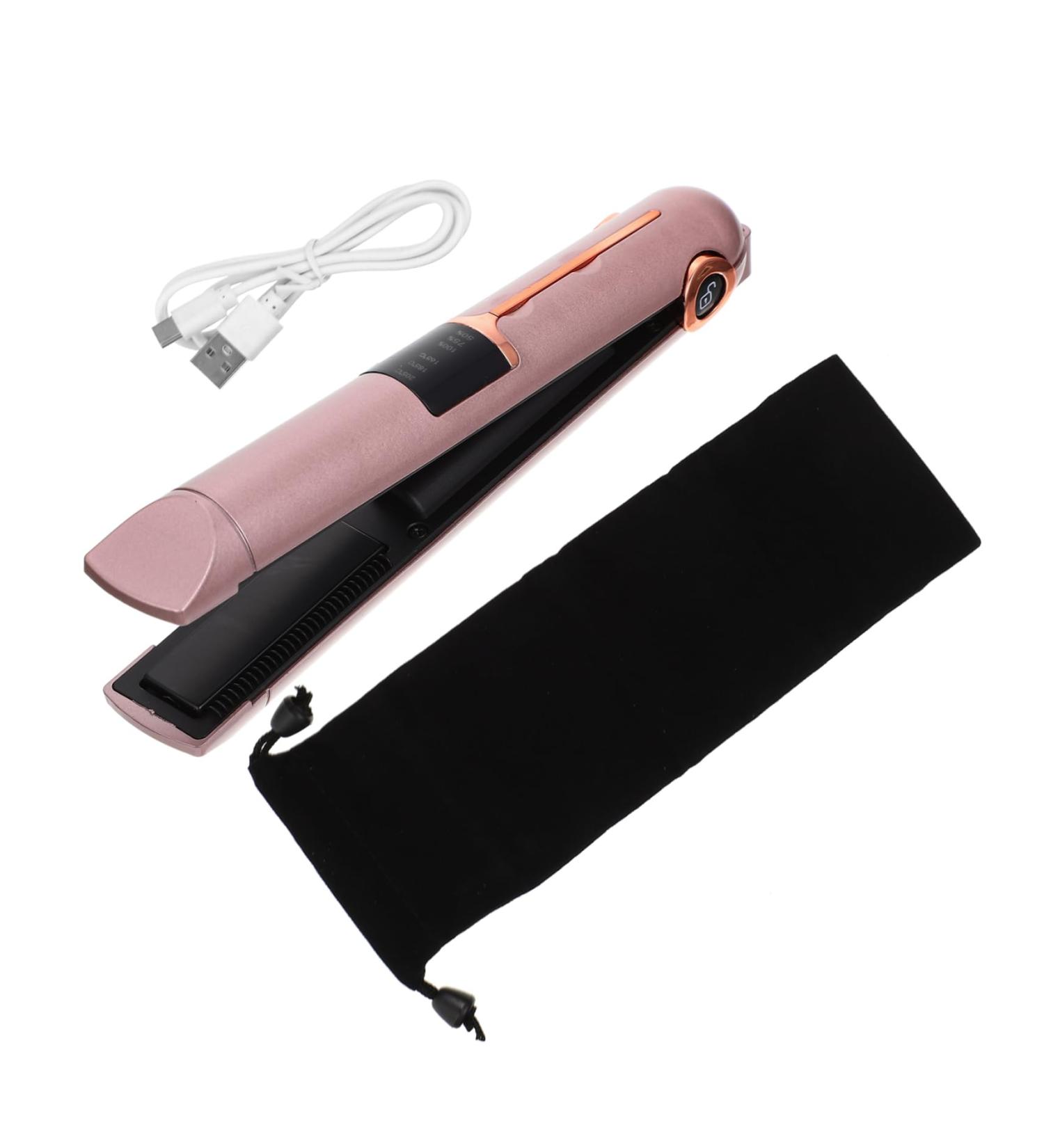 OHPHCALL 4pcs Curling Iron Travel Hair Curler Multifunctional Hair Straightener Pro Tools Abs Golden 21X4X3.5CMx4pcs Rose Goldx4pcs - Buy Online on GoSupps.com