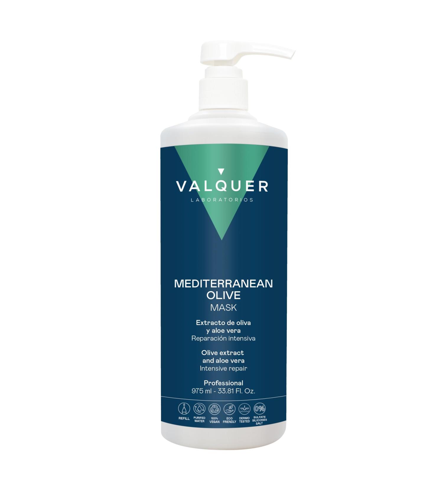 V lquer Intensive Repairing Hair Mask Olive - 1000 ml - Buy Online on GoSupps.com